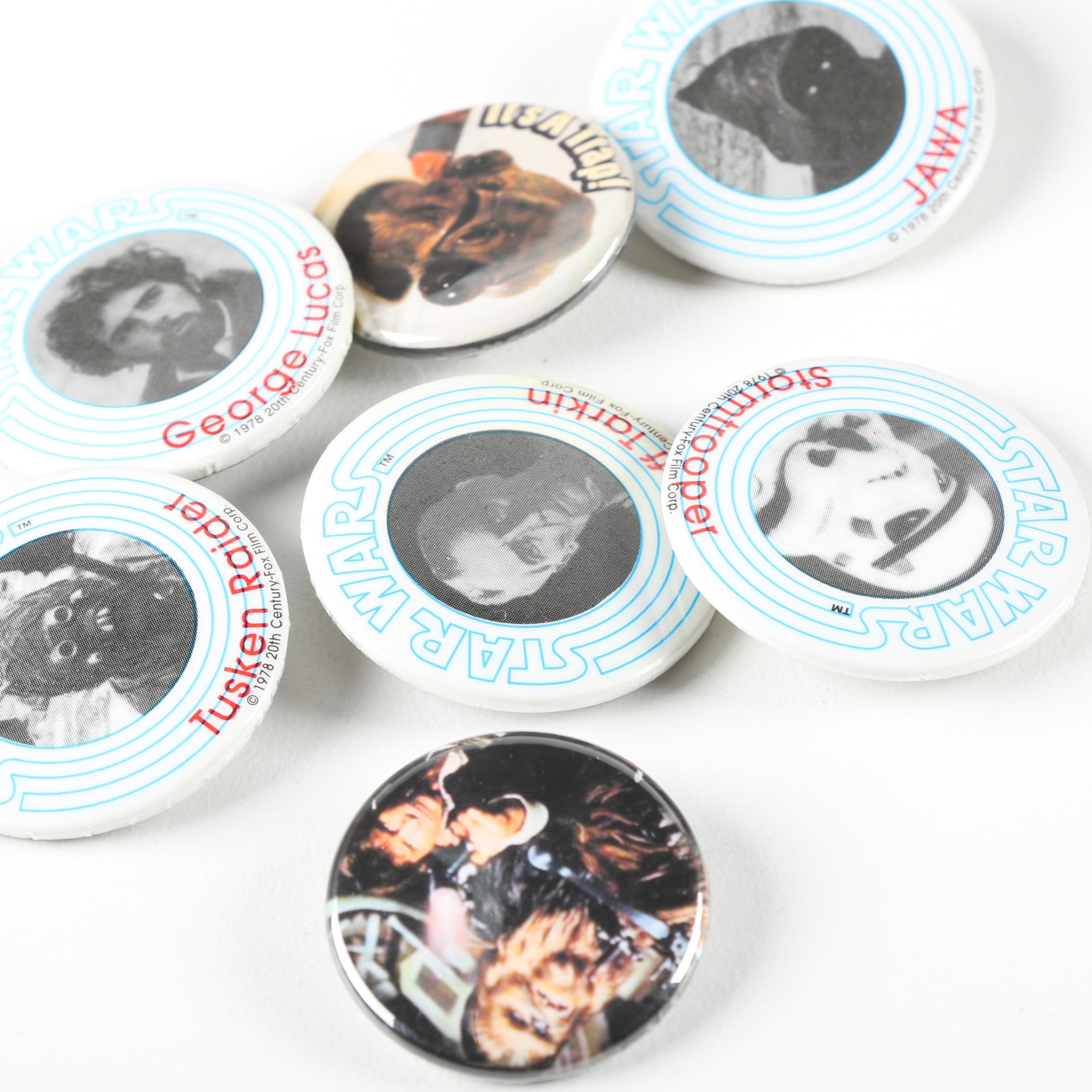 Assorted "Star Wars" Action Figures and Collectibles