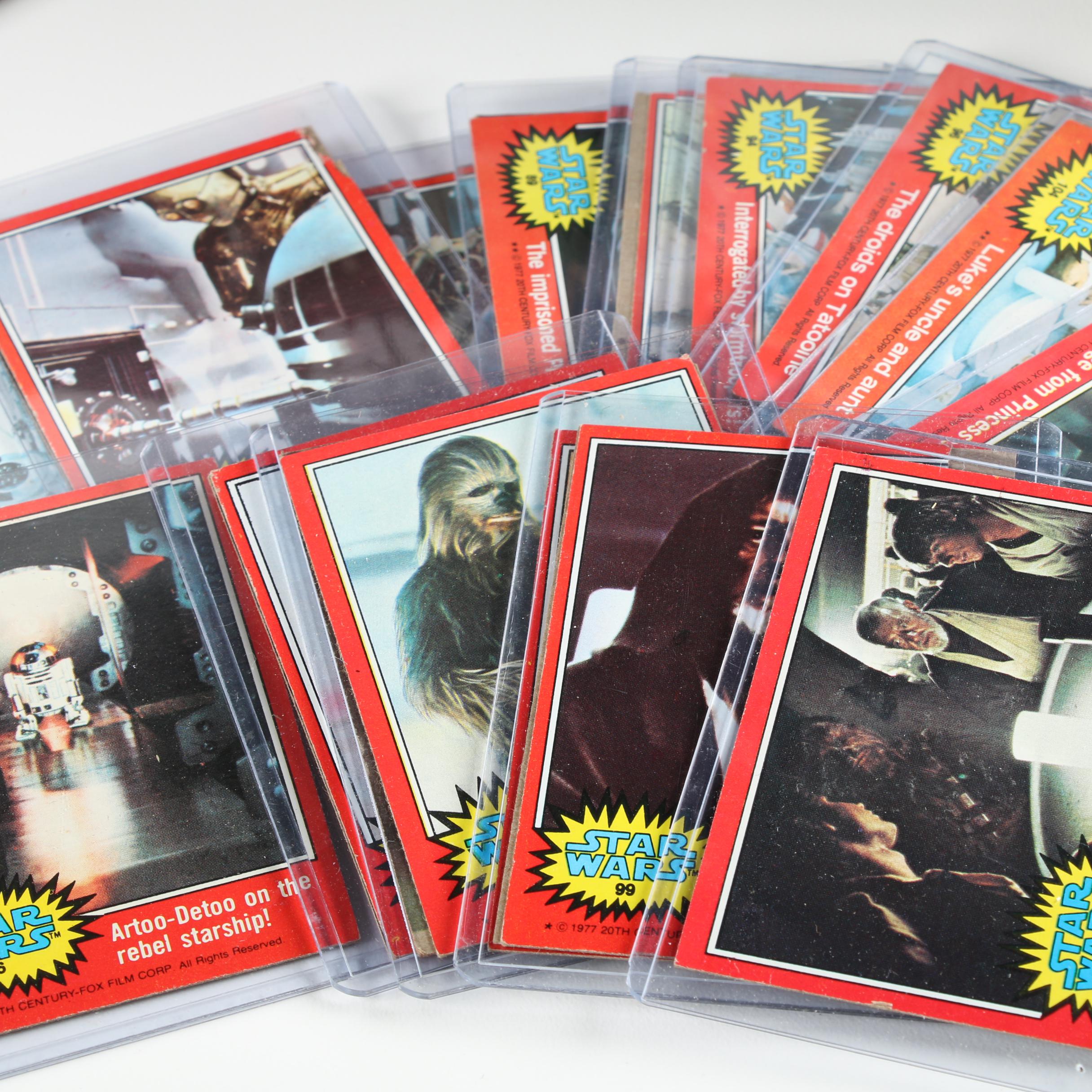 Assorted "Star Wars" Action Figures and Collectibles