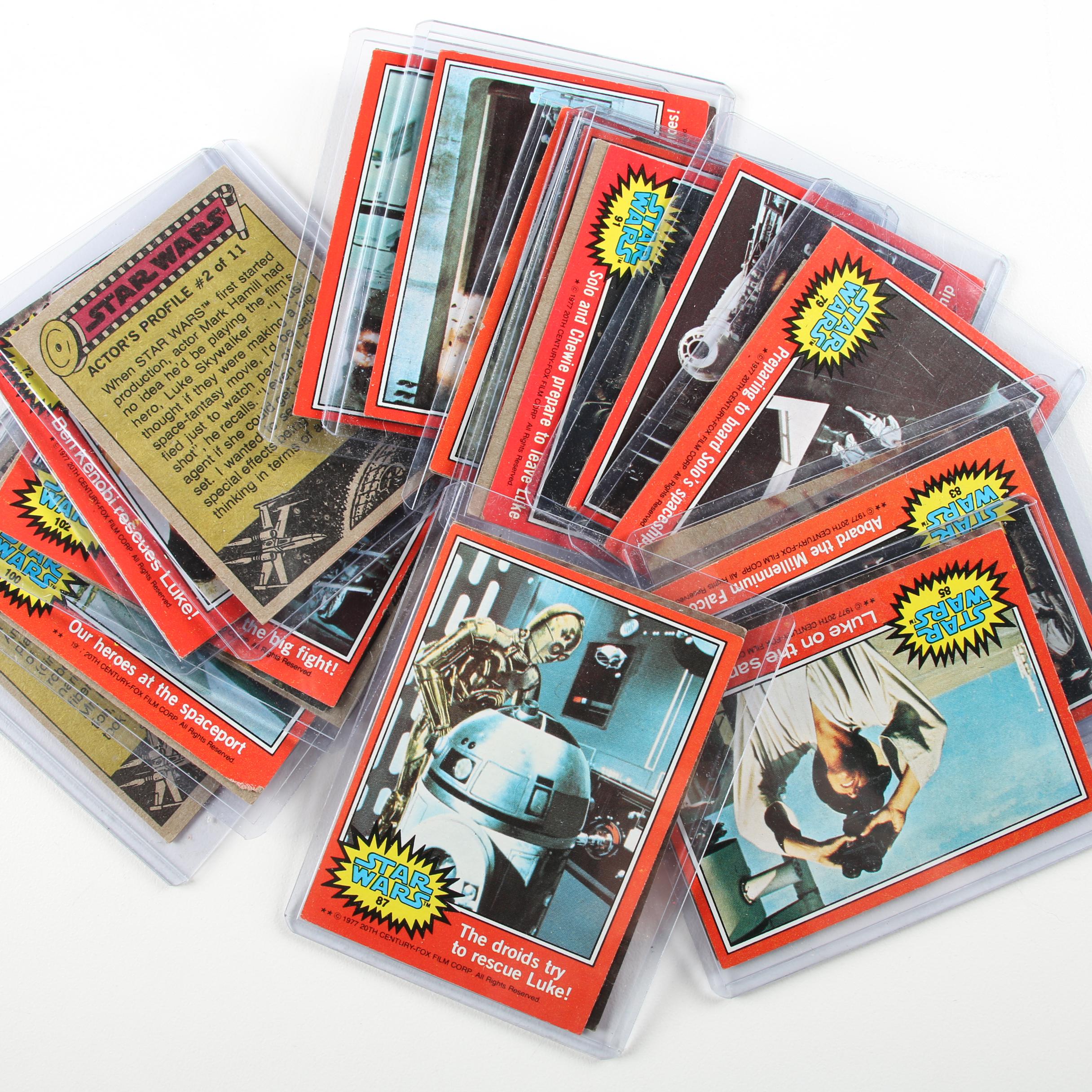 Assorted "Star Wars" Action Figures and Collectibles