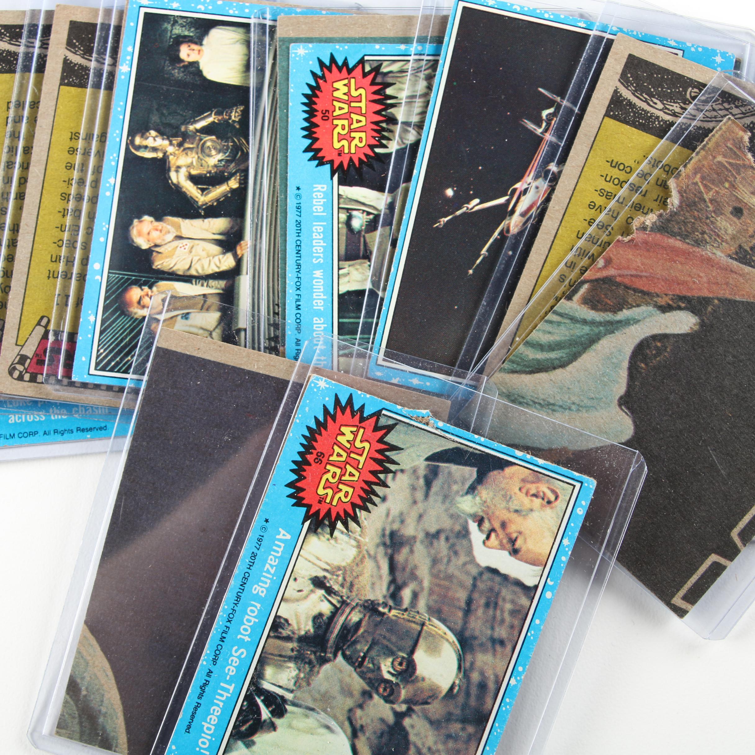 Assorted "Star Wars" Action Figures and Collectibles