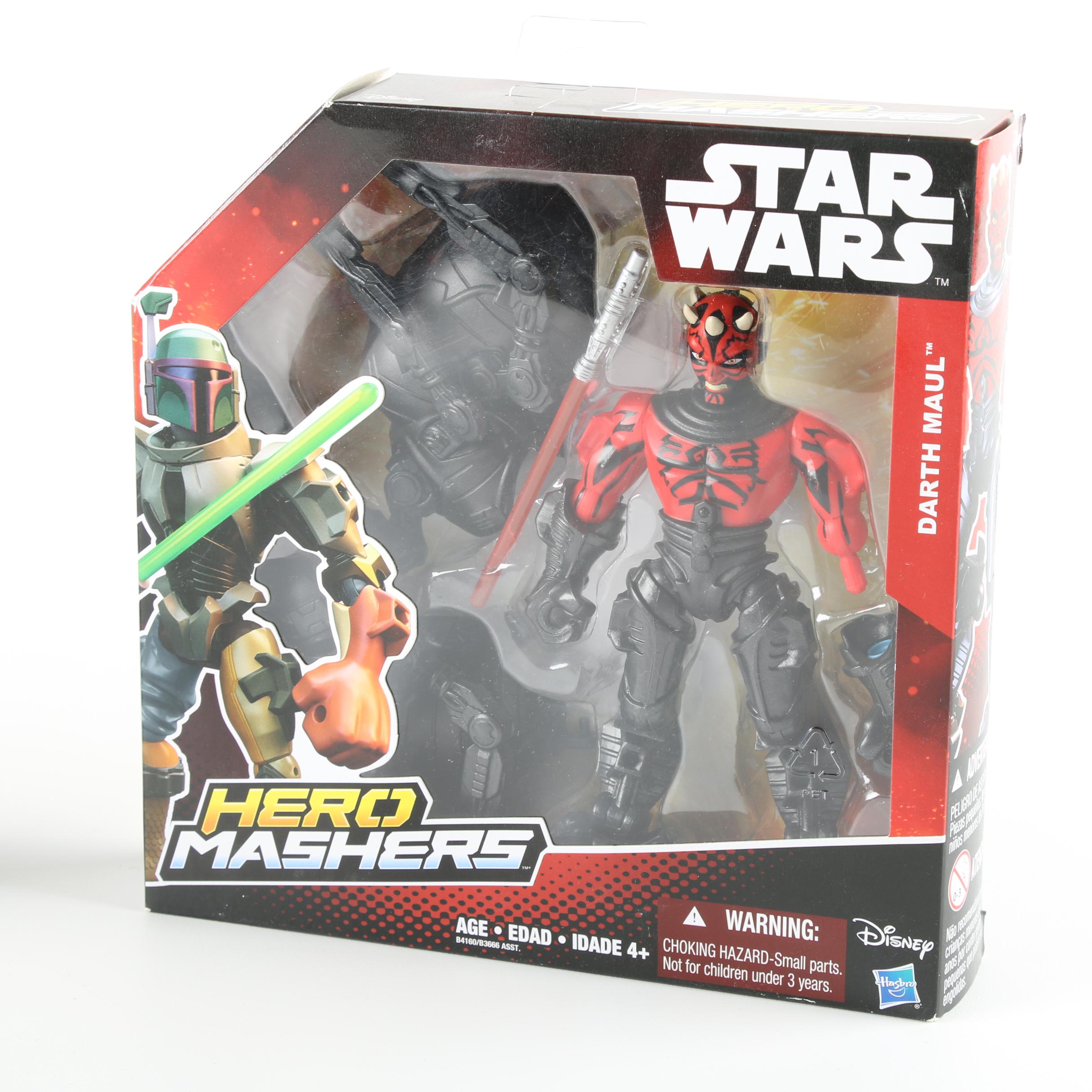 Assorted "Star Wars" Action Figures and Collectibles