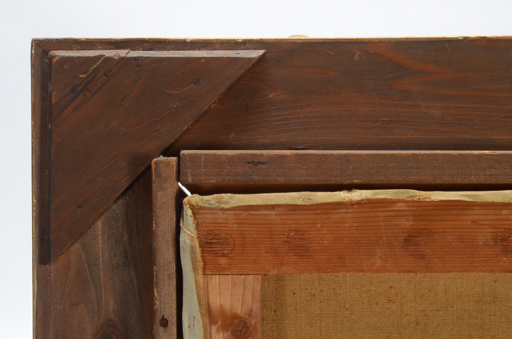 Toyosaku Saito Oil Painting "Kyushu Castle"