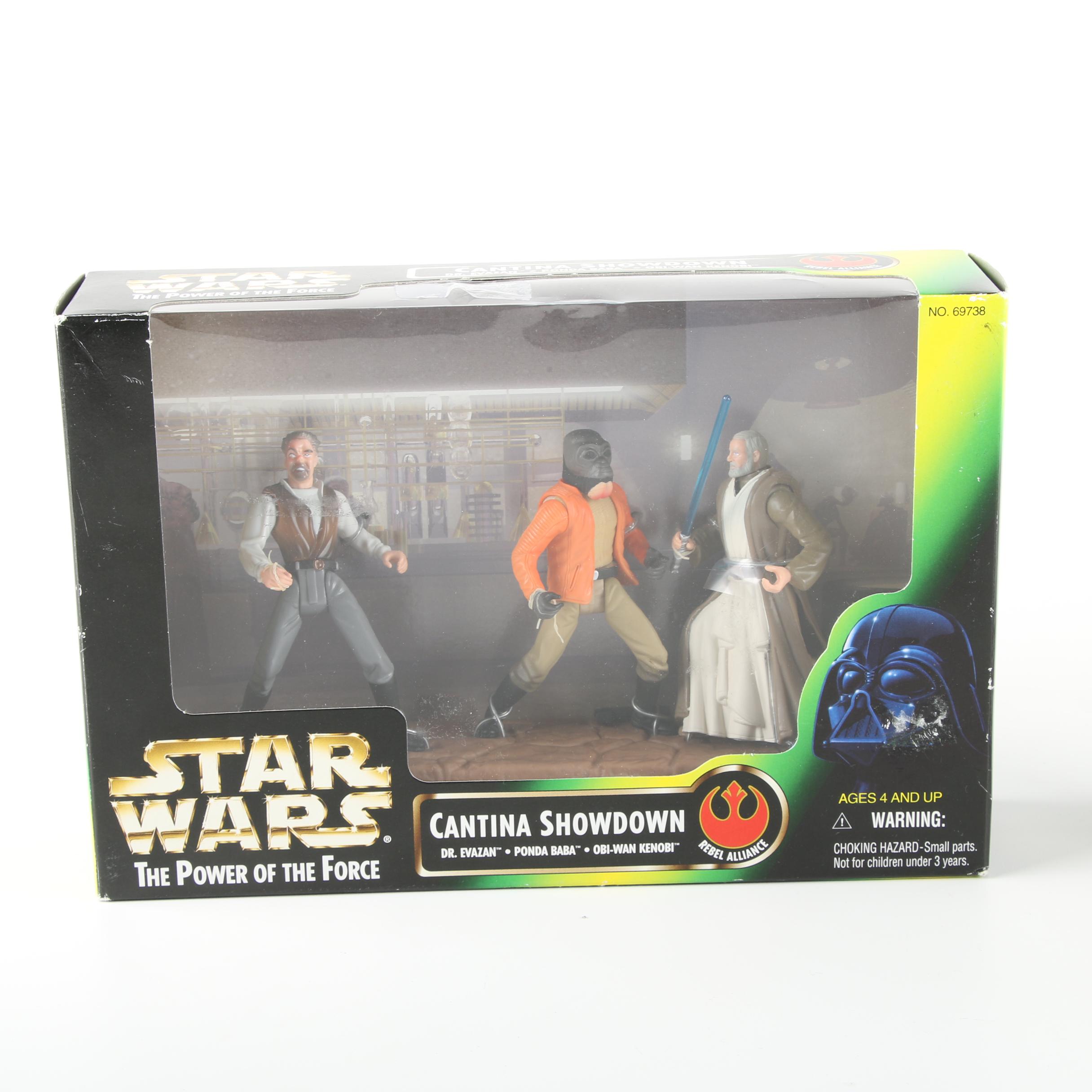 Assorted "Star Wars" Action Figures and Collectibles