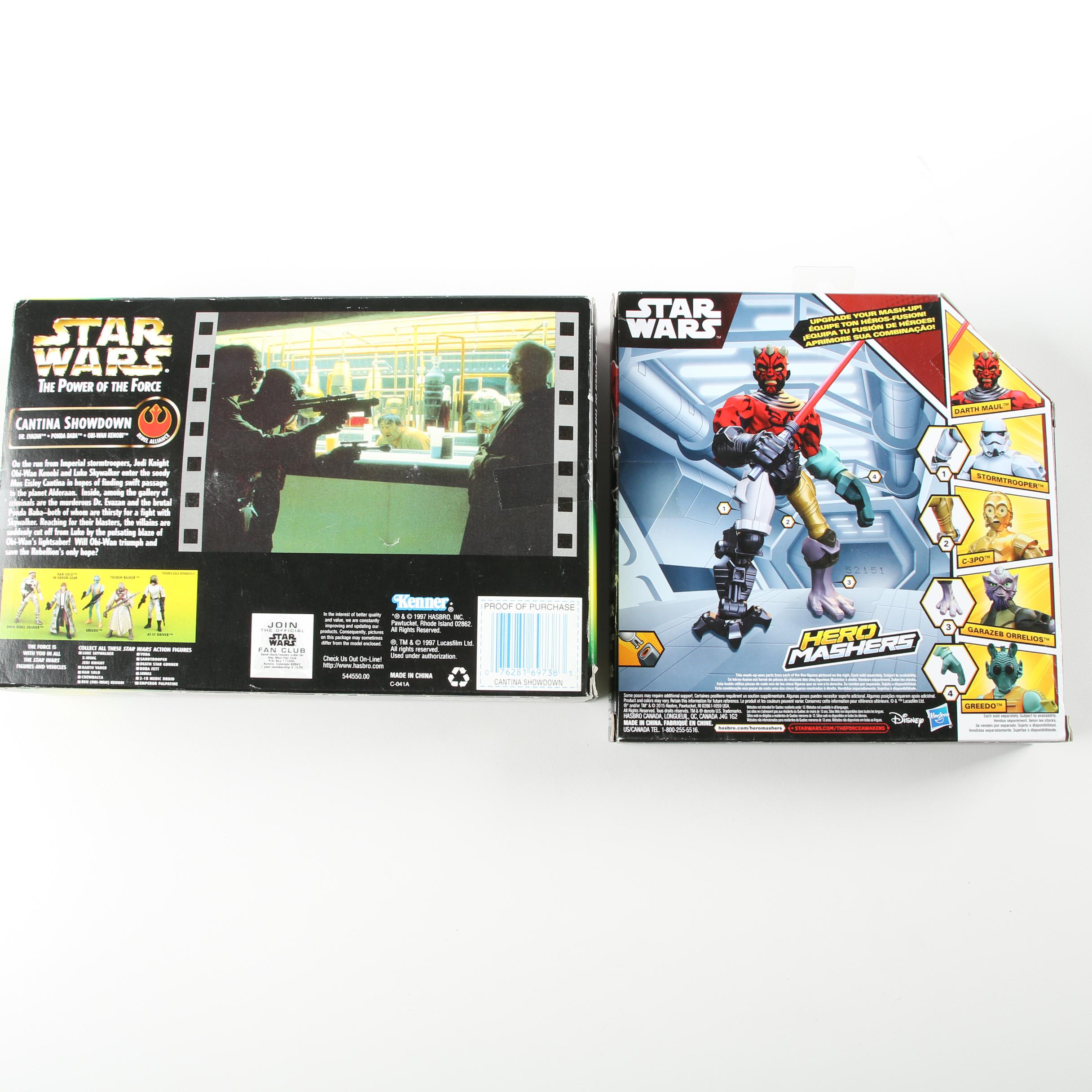 Assorted "Star Wars" Action Figures and Collectibles