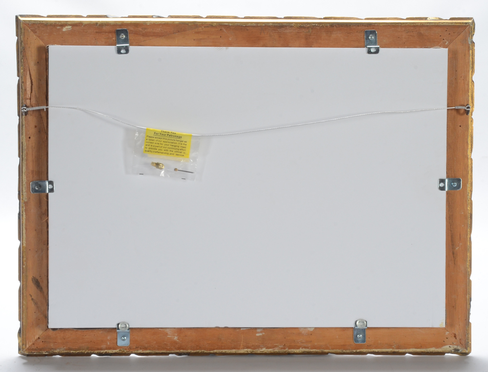 Charles Franklin Pierce Oil on Canvas Pastoral Landscape