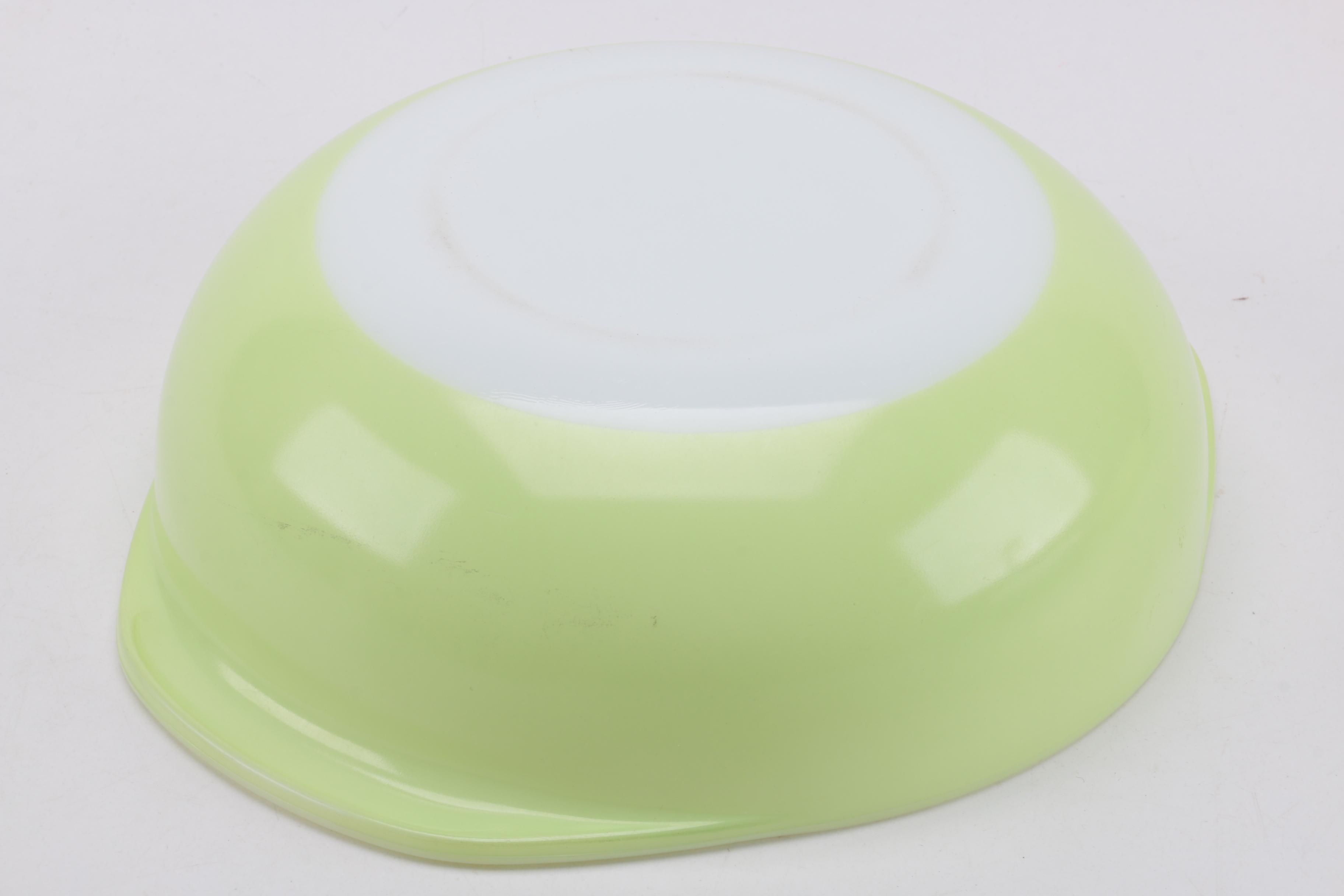 Vintage Pyrex "Primary Colors" Baking Dishes and Lids with Warming Stand 1940s