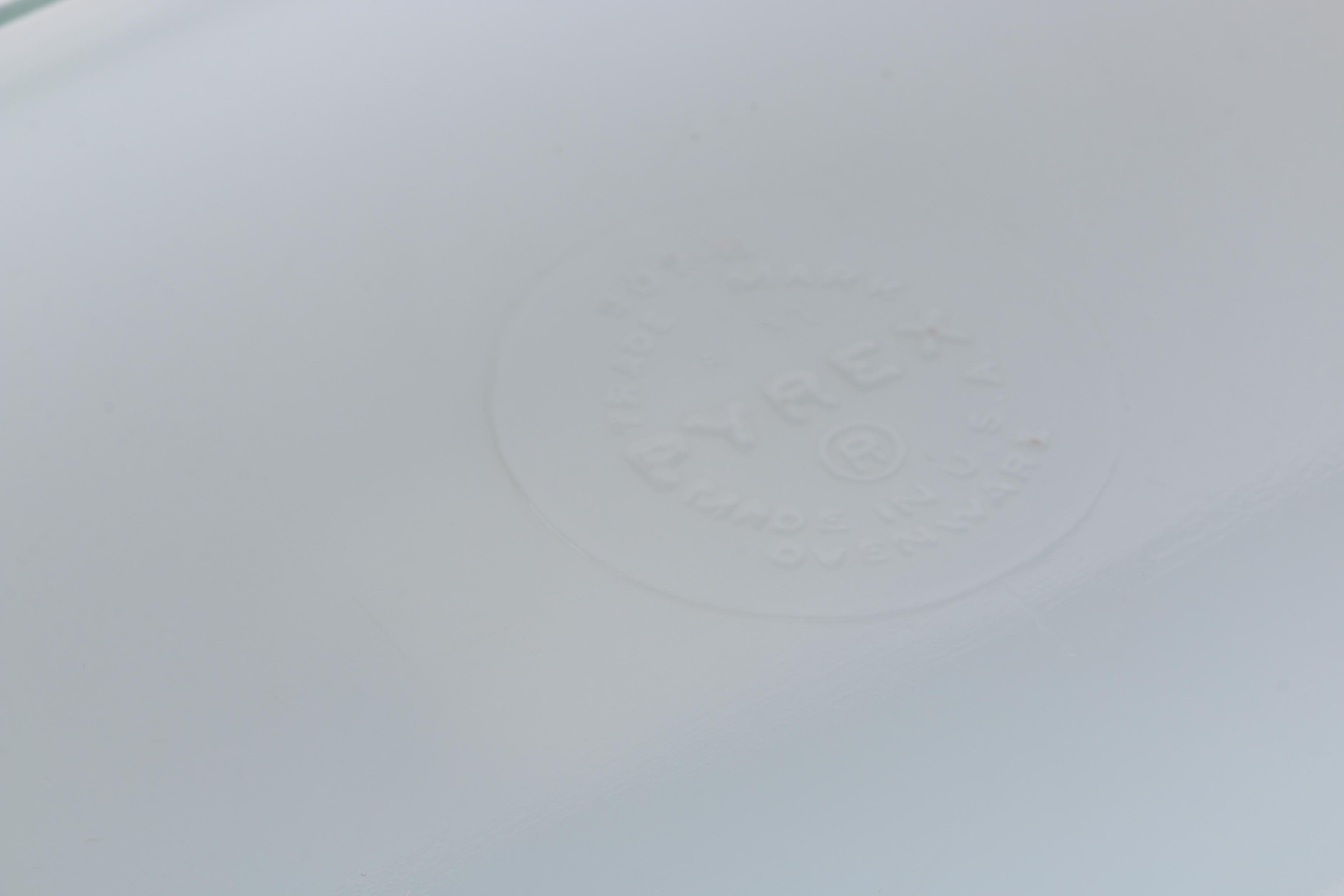 Vintage Pyrex "Primary Colors" Baking Dishes and Lids with Warming Stand 1940s