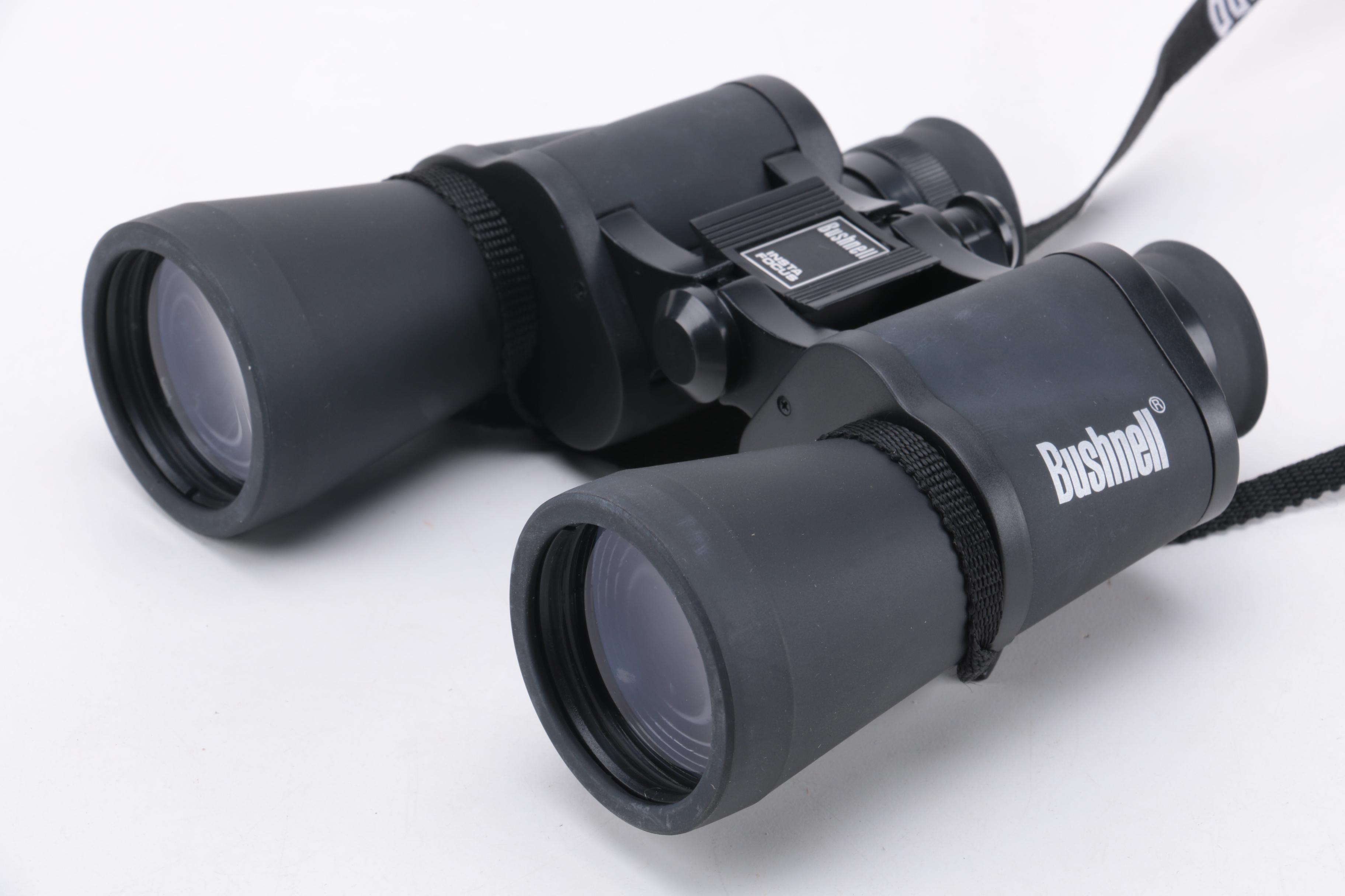 Bushnell Insta Focus Binoculars with Case
