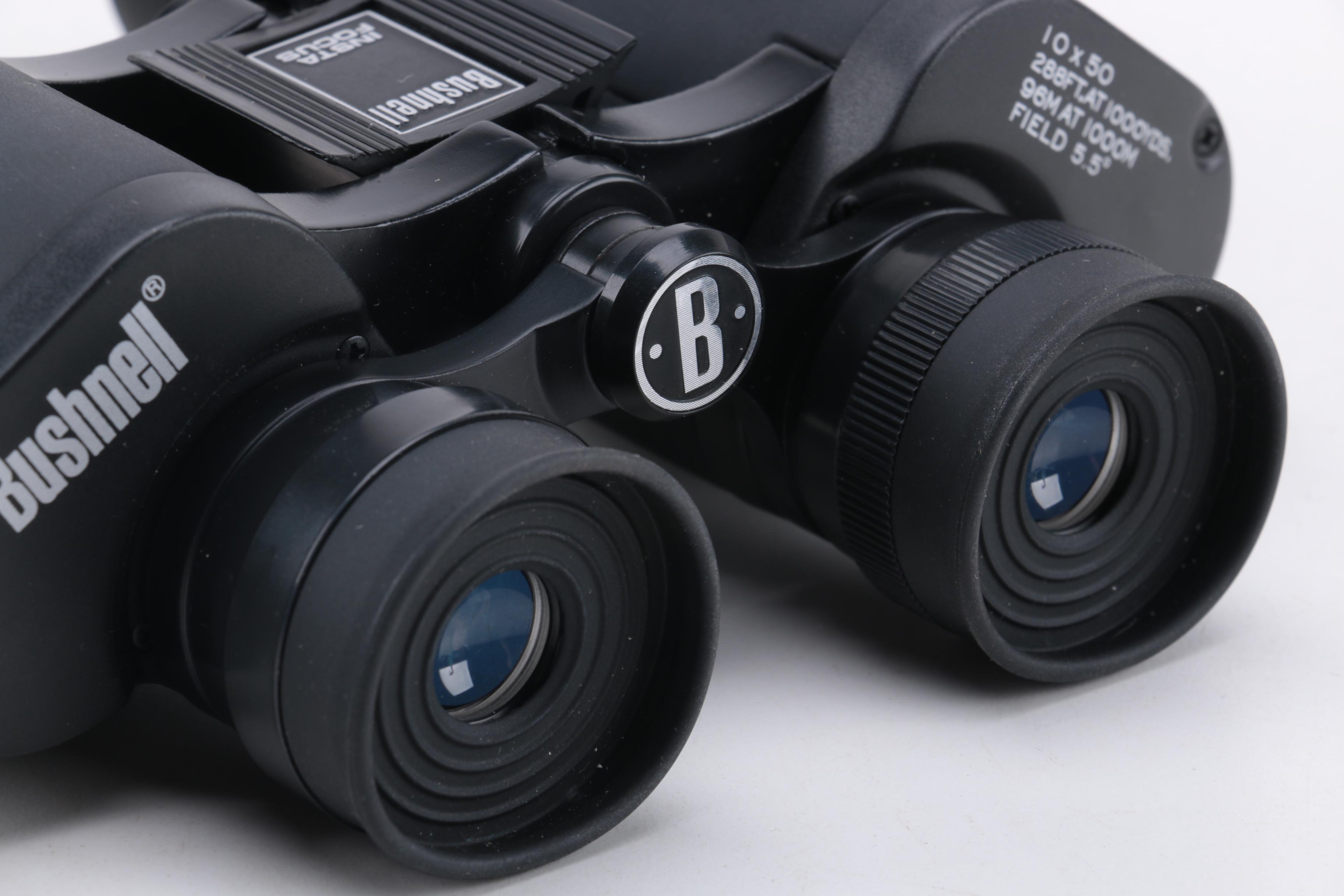 Bushnell Insta Focus Binoculars with Case