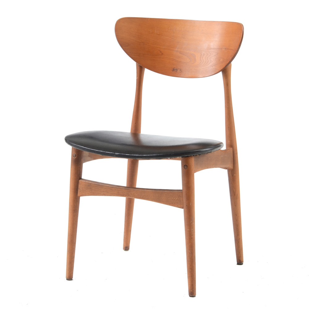 Danish Modern Teak Side Chair