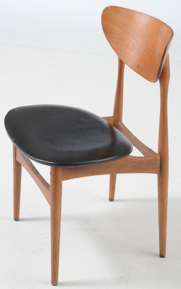 Danish Modern Teak Side Chair
