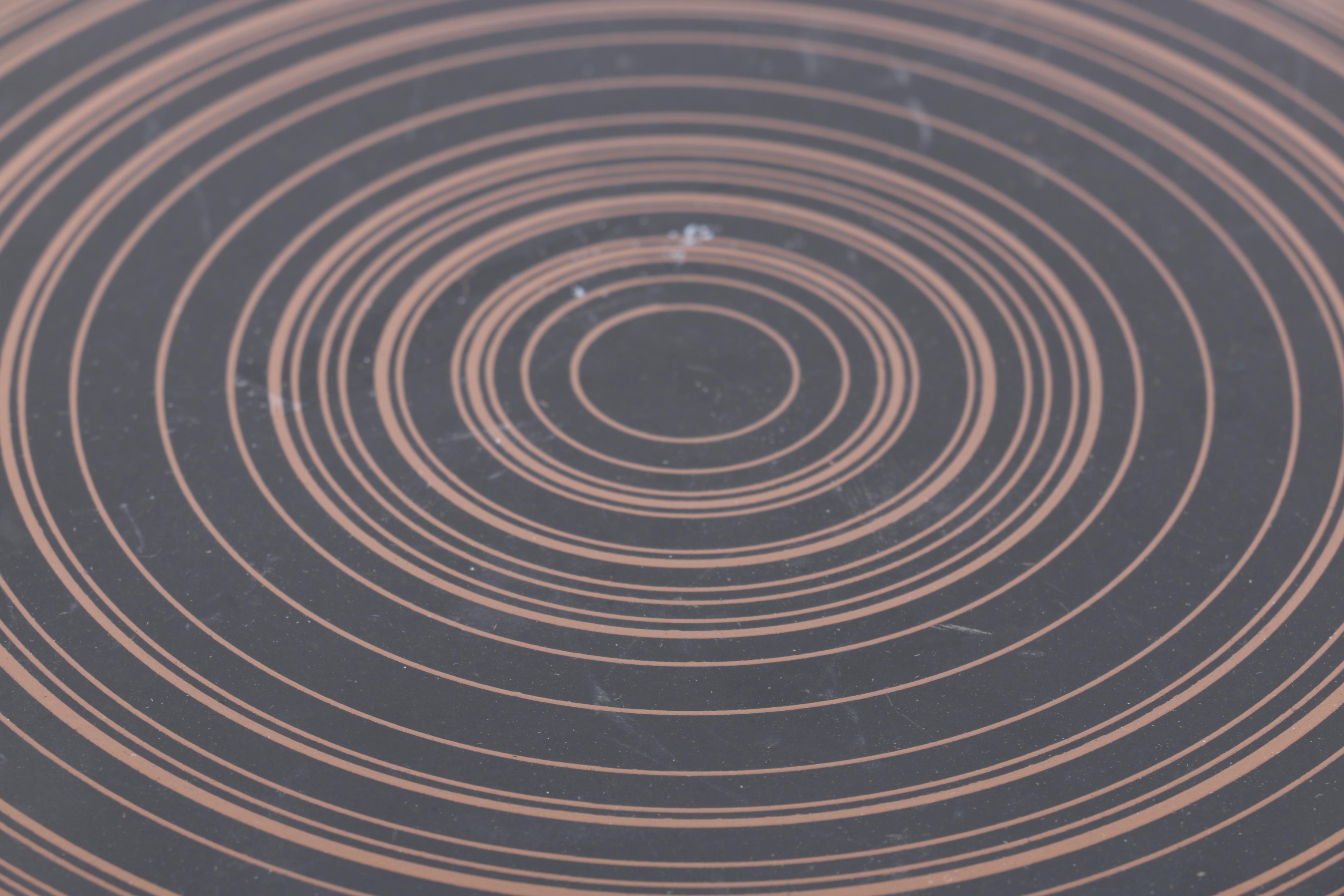 Pyrex "Terra" Brown Striped Mixing Bowl and Covered Casserole Dishes 1964-65