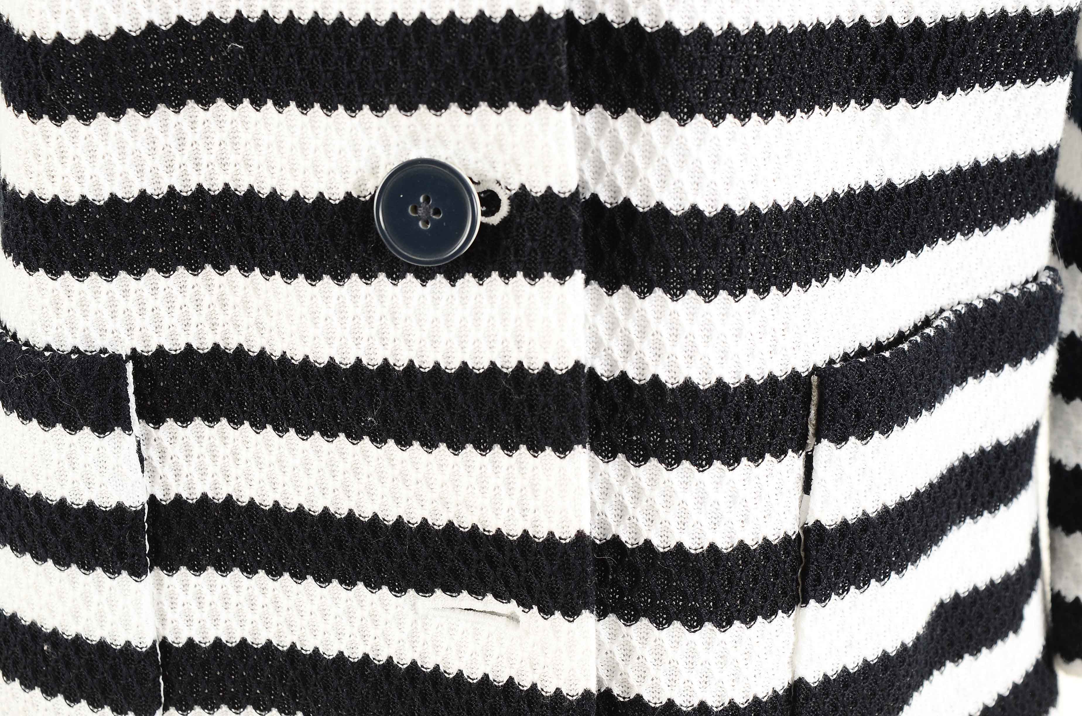 Doncaster Navy and White Striped Jacket