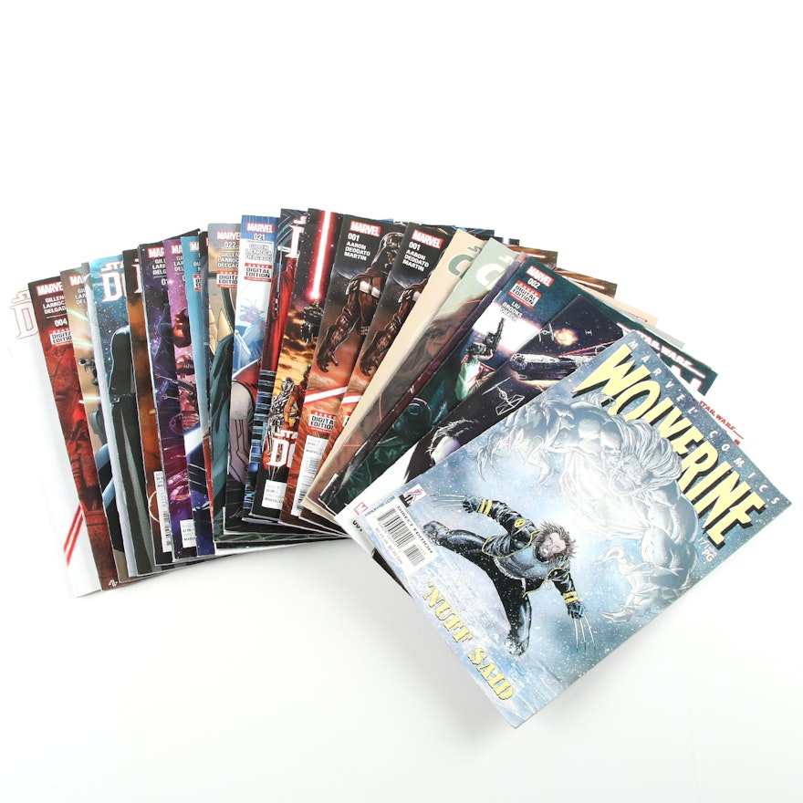 Modern Age Marvel "Star Wars" and "Wolverine" Comics