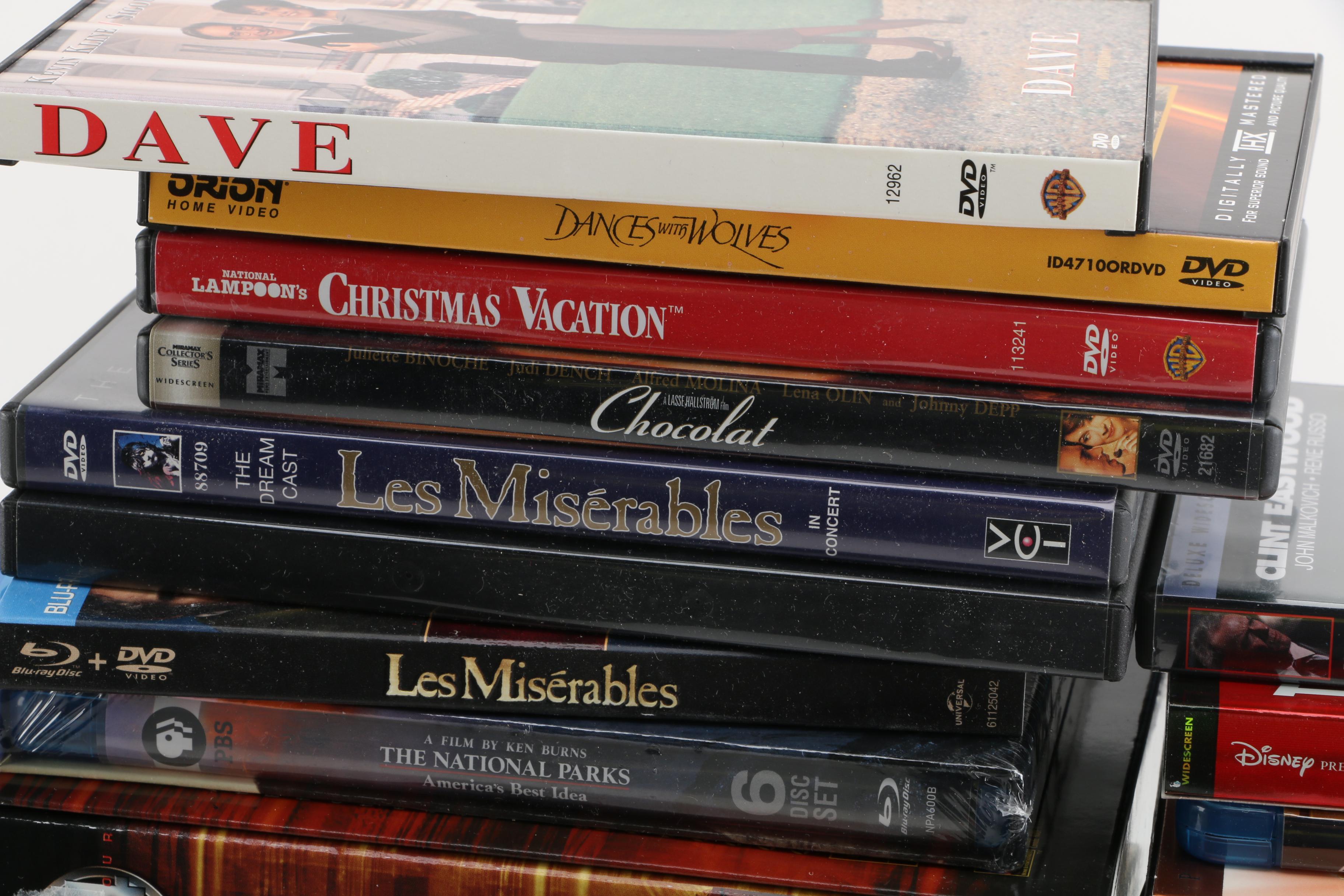 TV Shows and Movie DVDs