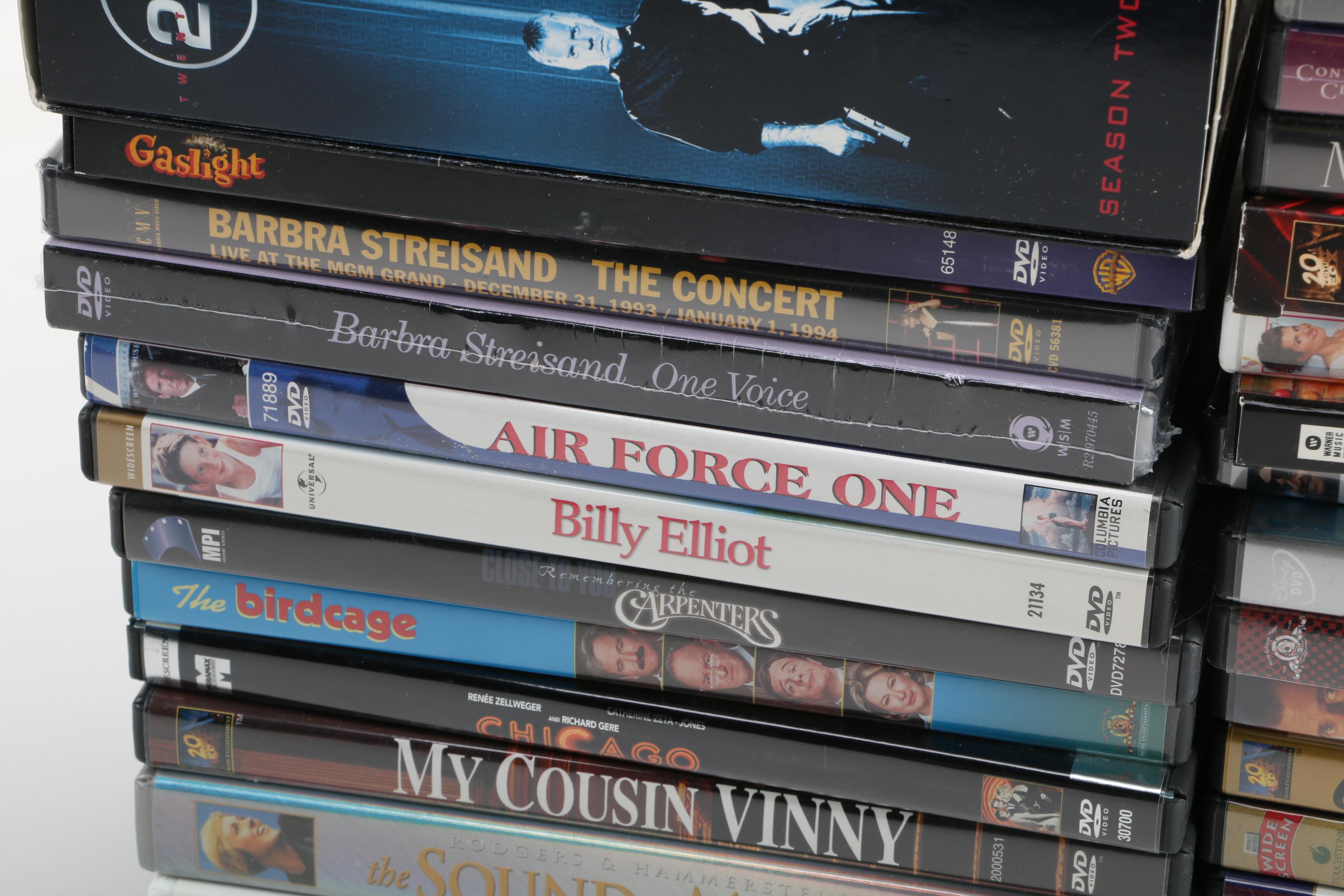 TV Shows and Movie DVDs