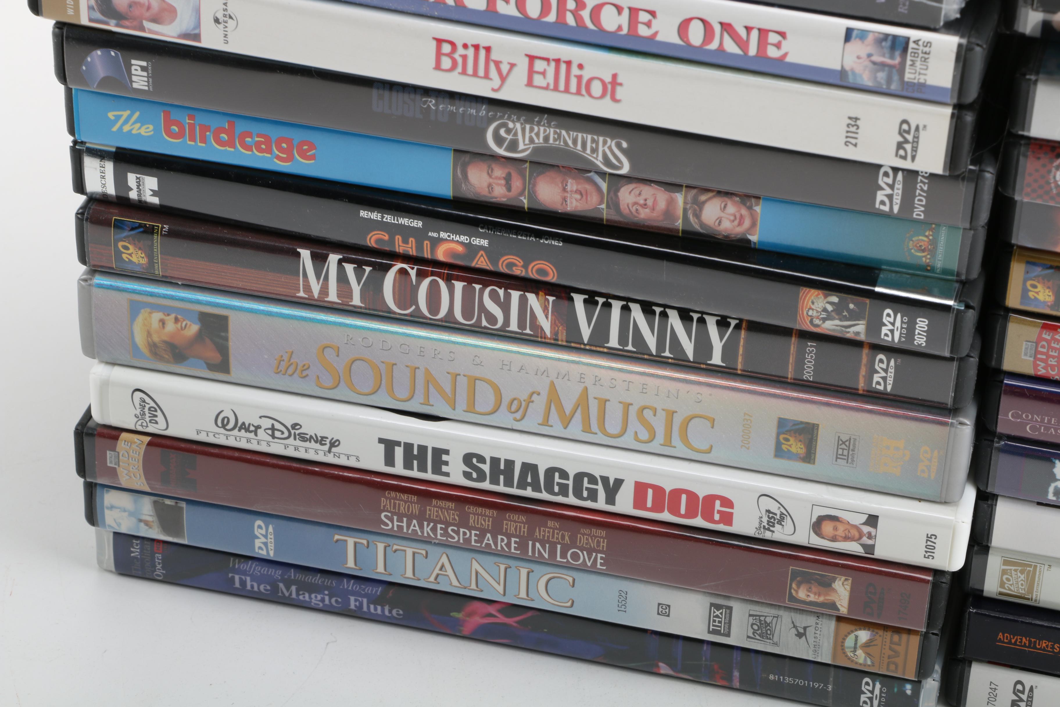 TV Shows and Movie DVDs