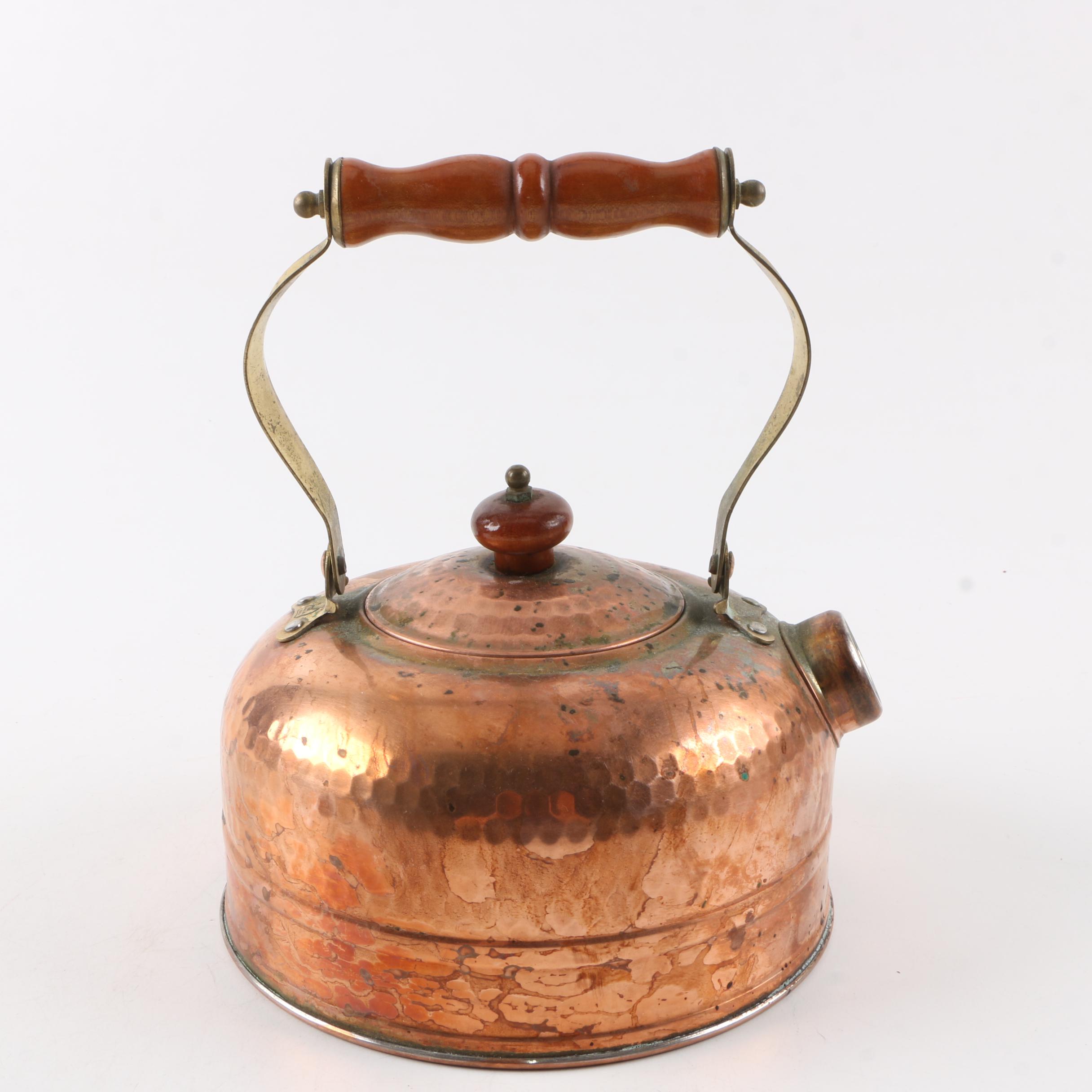 Vintage Copper Teapots
