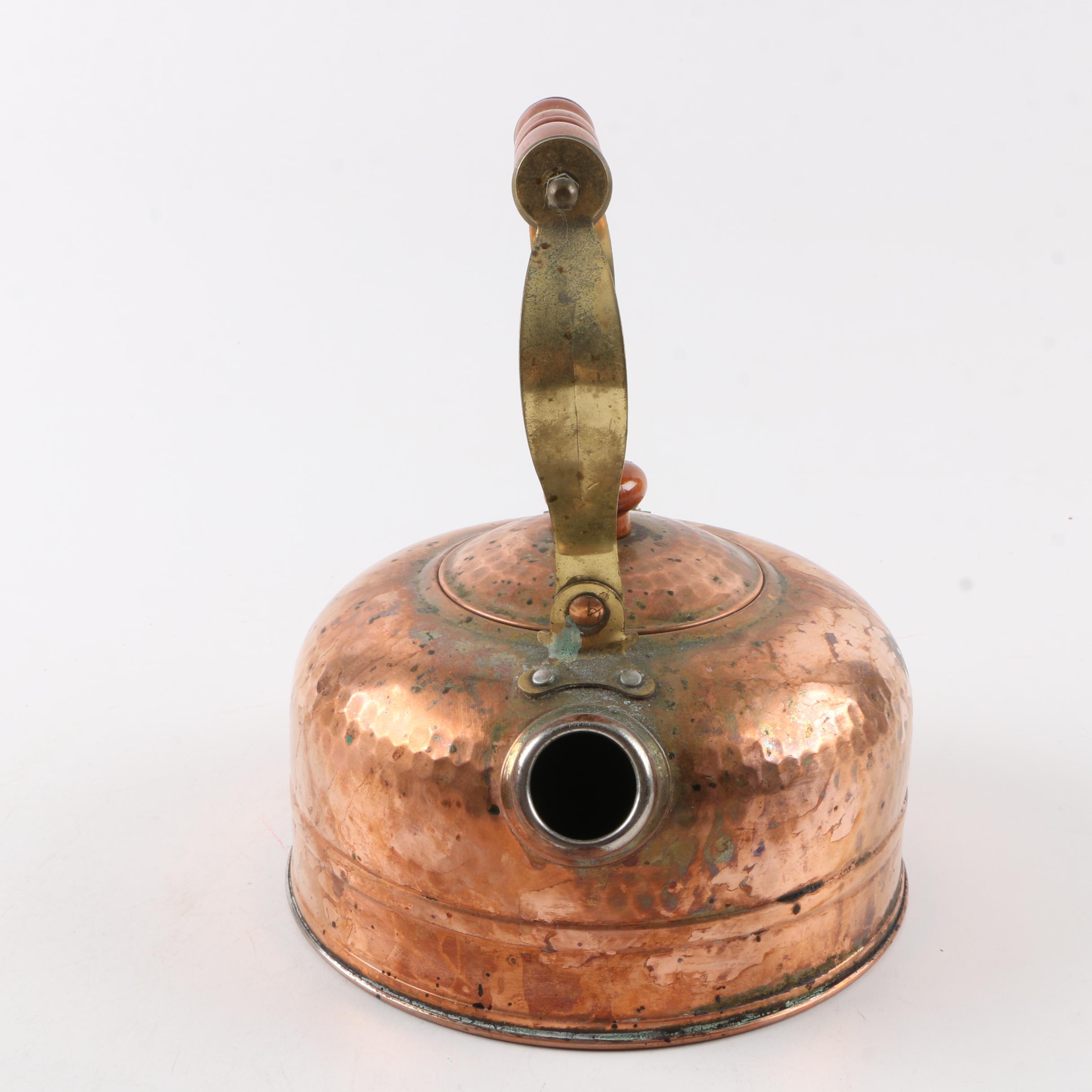 Vintage Copper Teapots