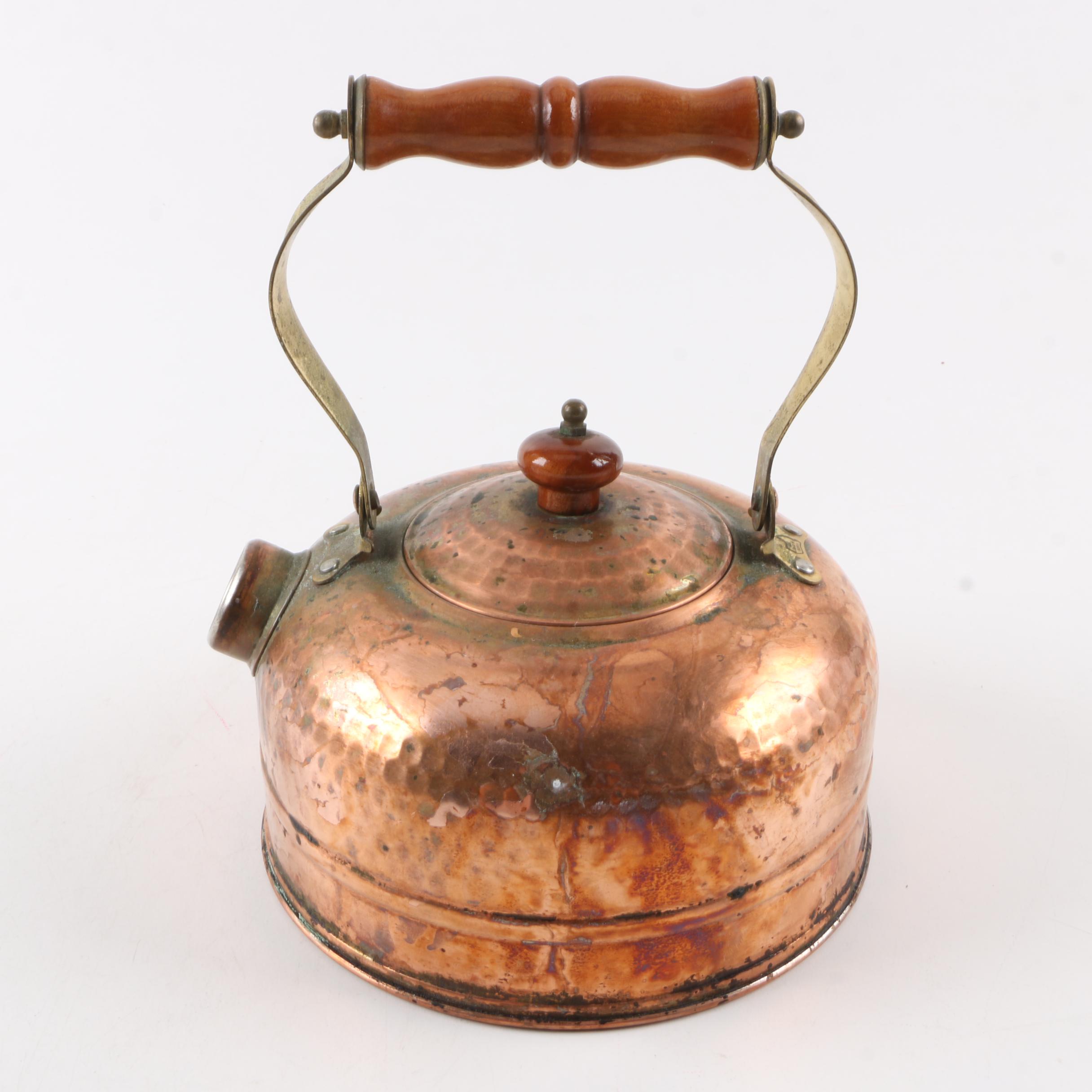 Vintage Copper Teapots