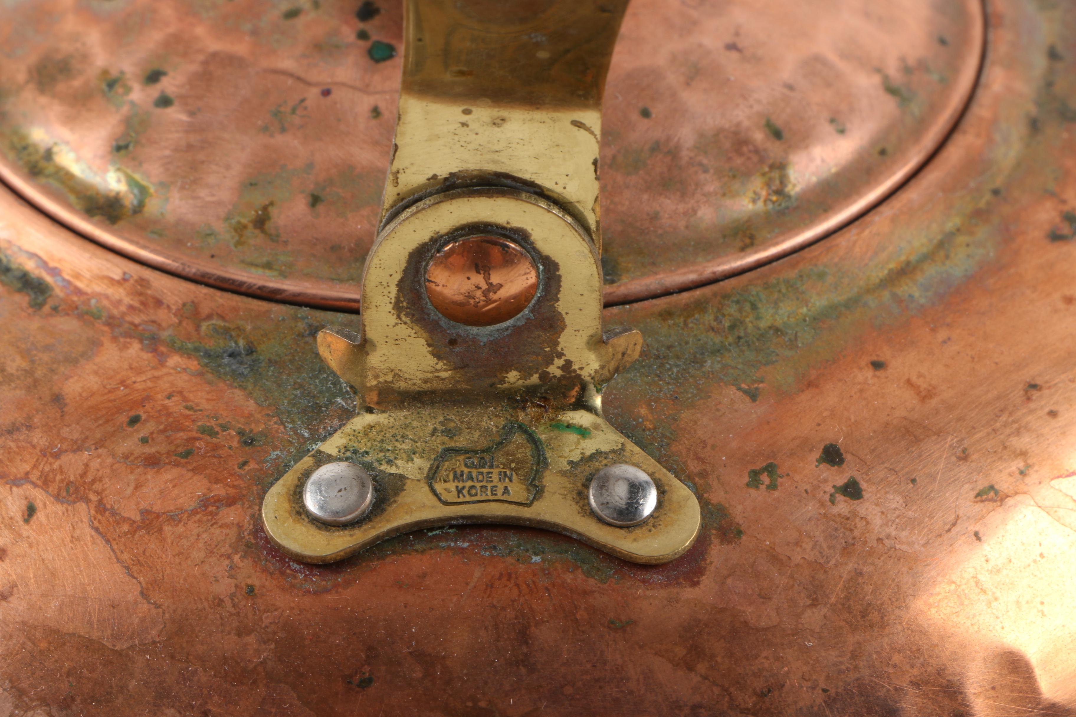 Vintage Copper Teapots