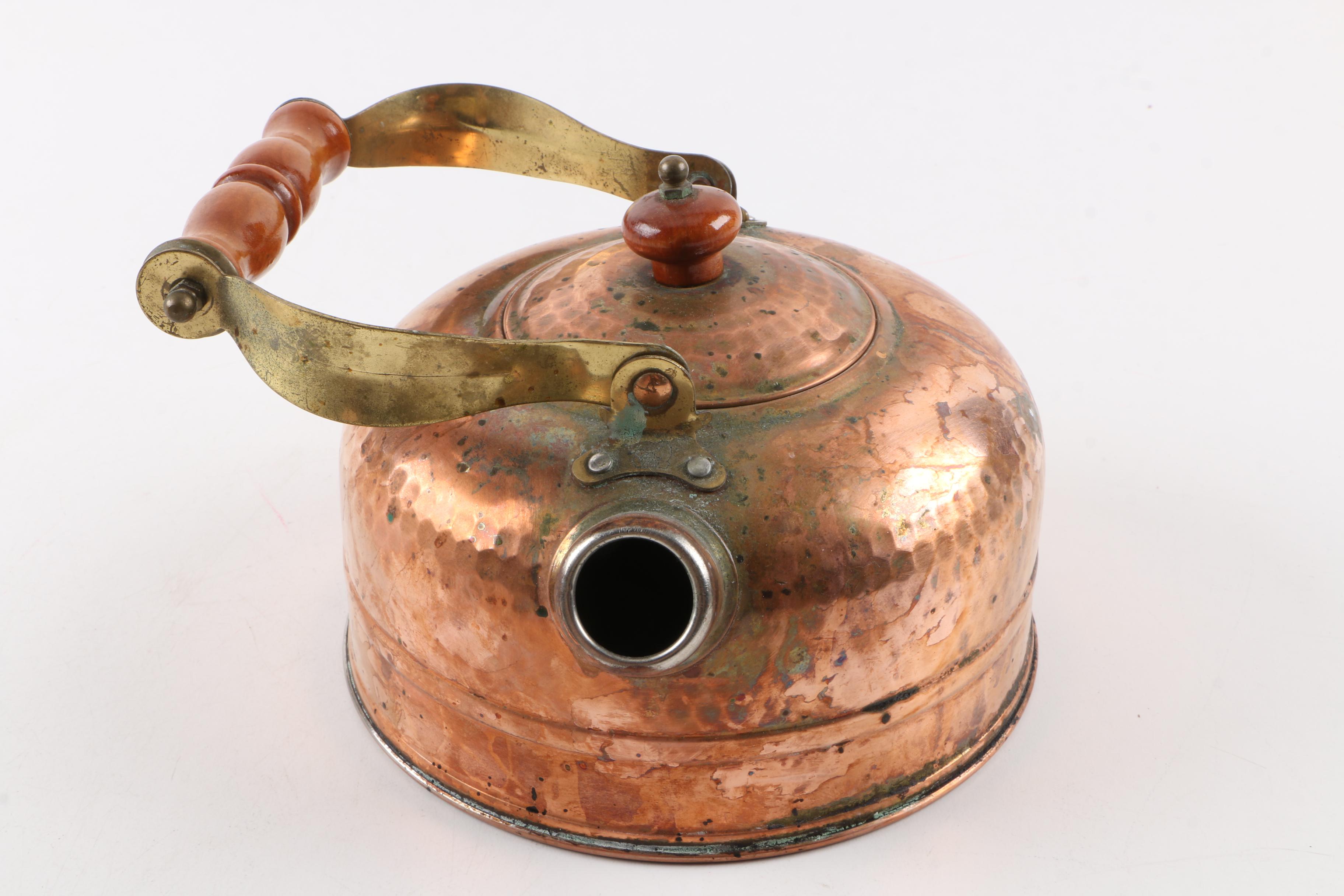 Vintage Copper Teapots