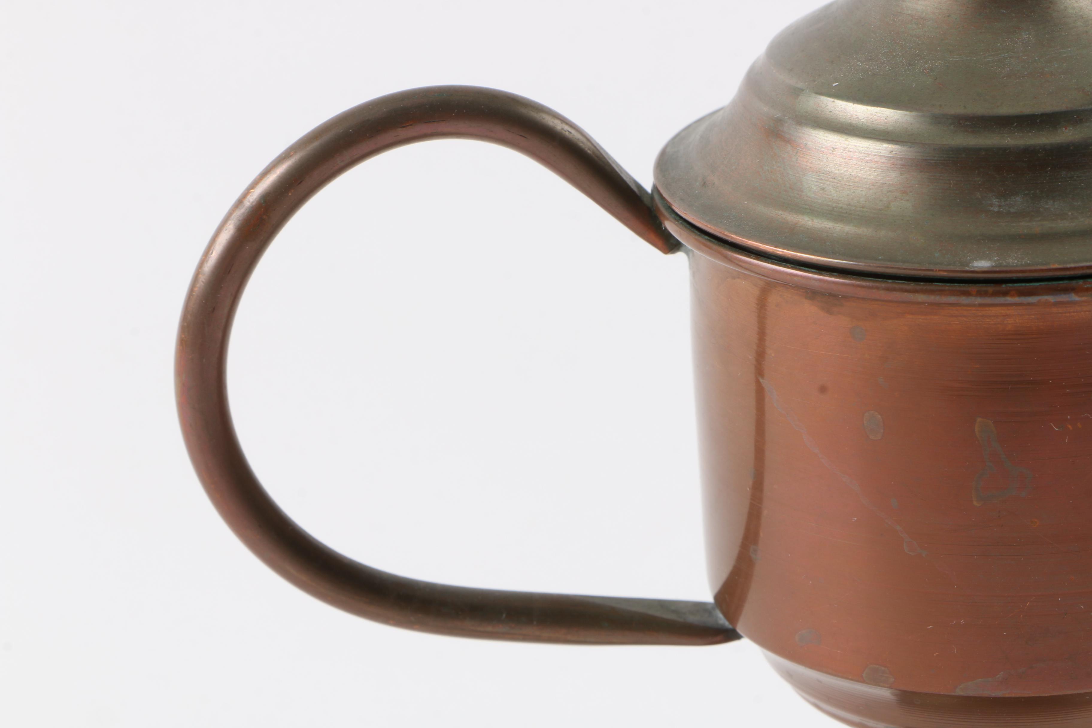 Vintage Copper Teapots