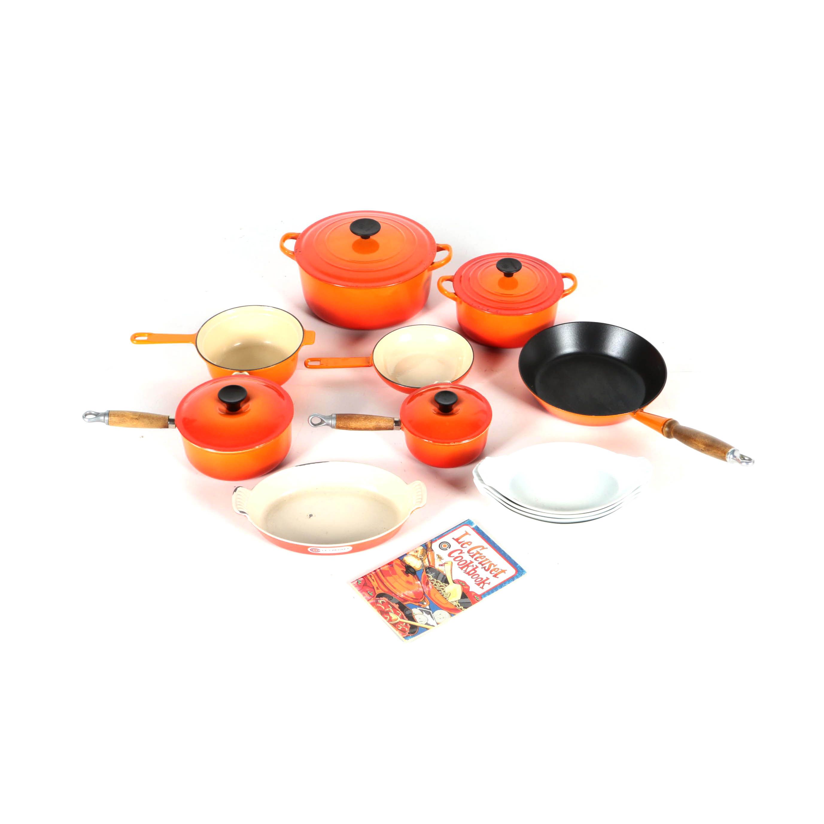 Le Creuset Cookware and Le Creuset Cookbook