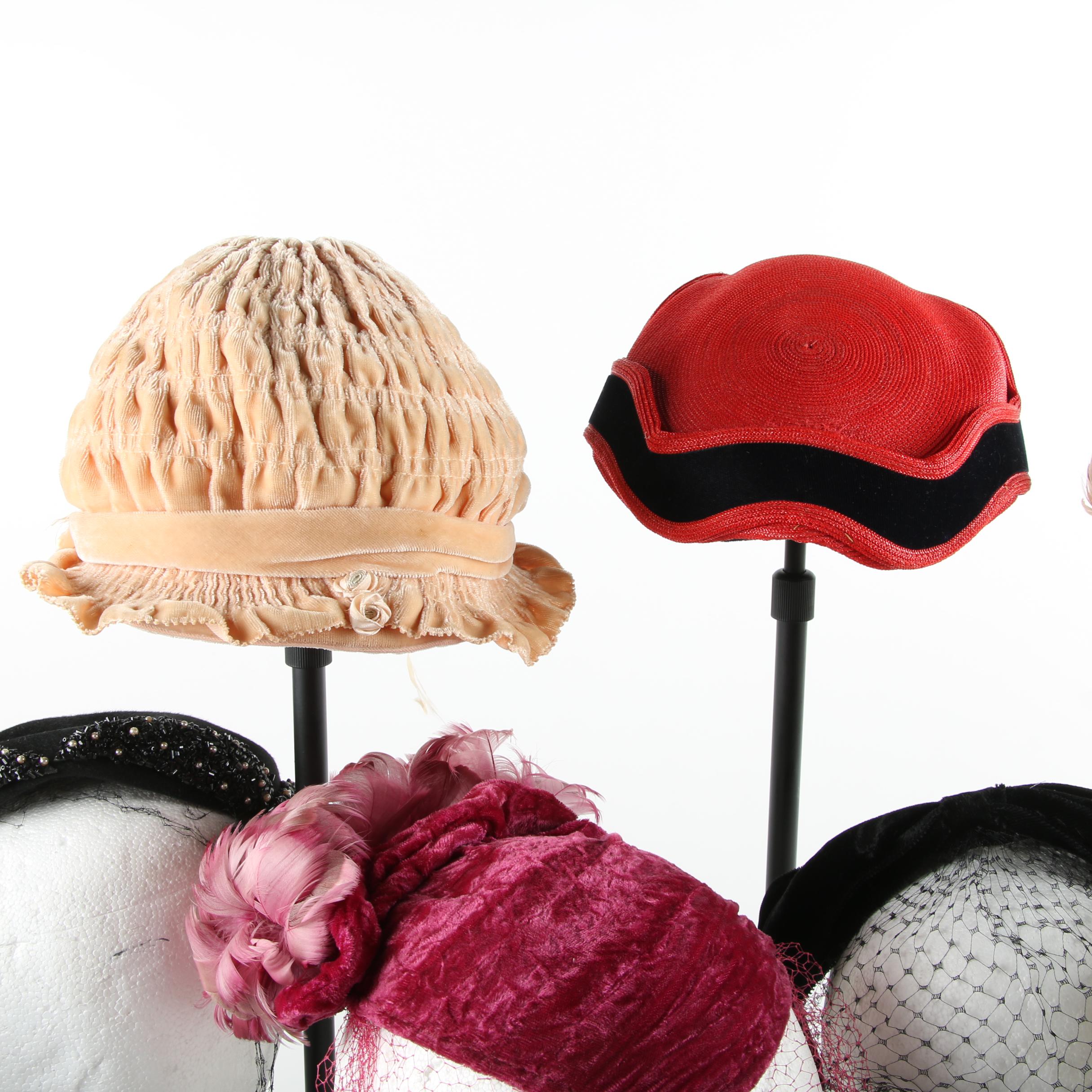 Eleven Vintage Hats Including Henry G. Ross