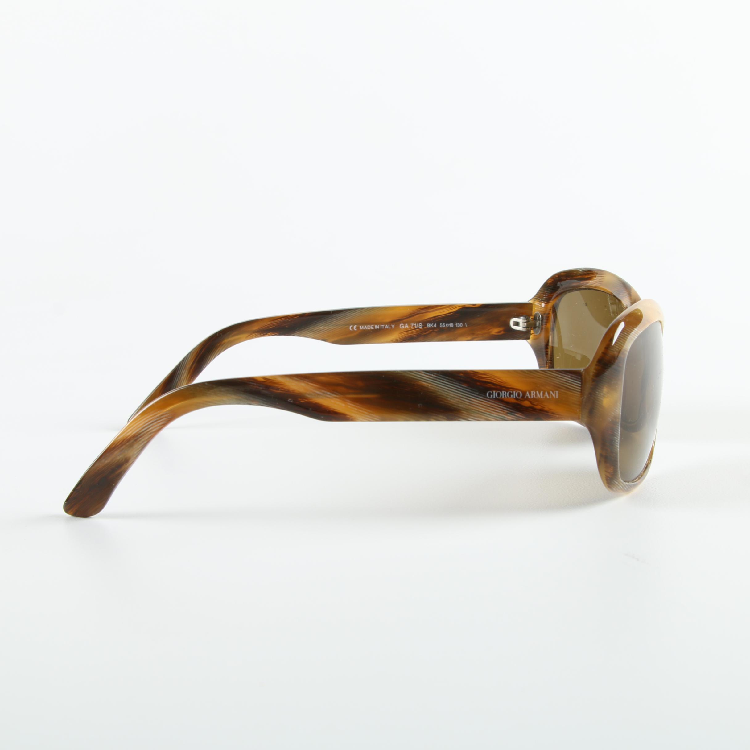 Giorgio Armani GA 71/S Wrap Sunglasses