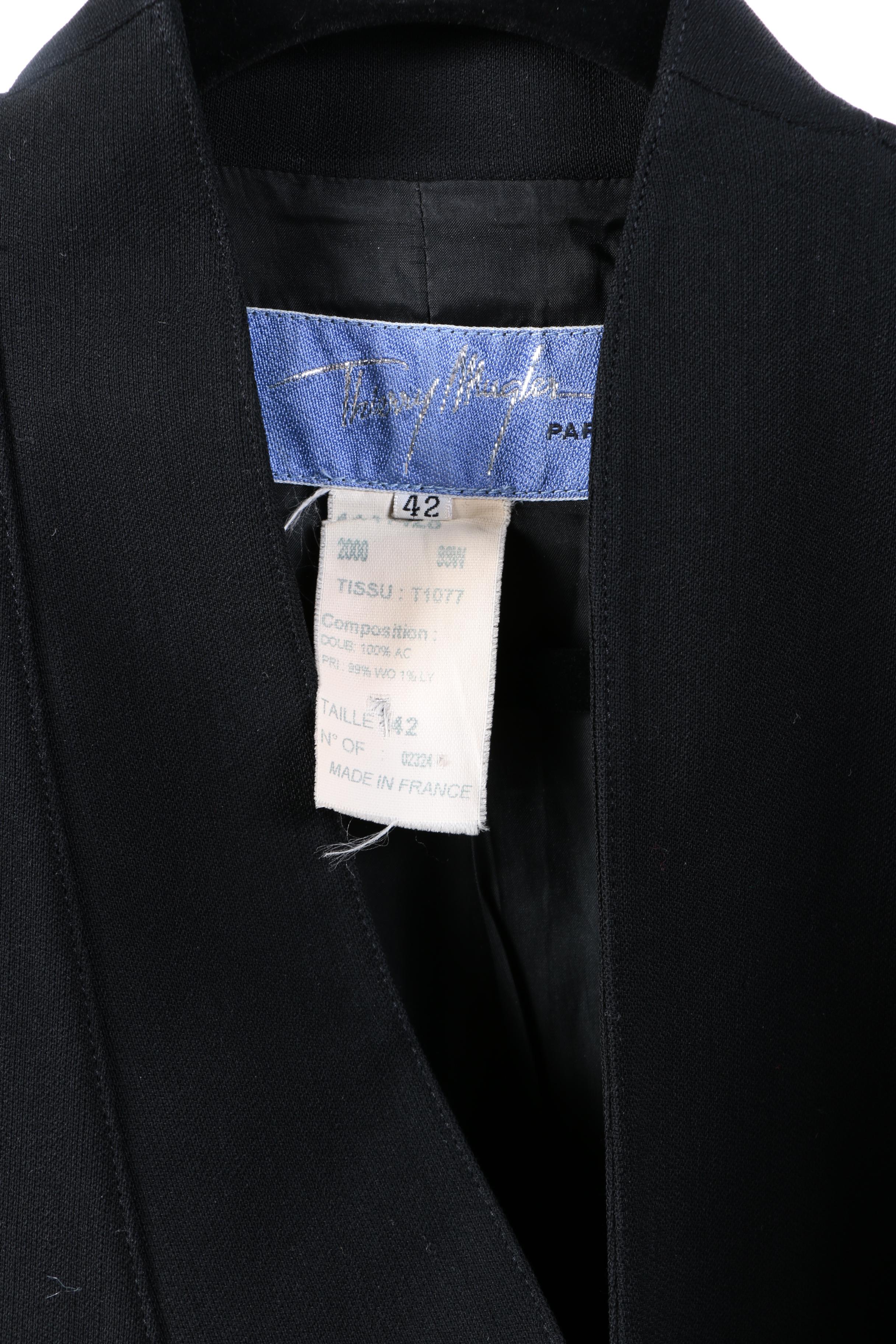 Thierry Mugler Wool Skirt Suits and Thierry Mugler Couture Blazer