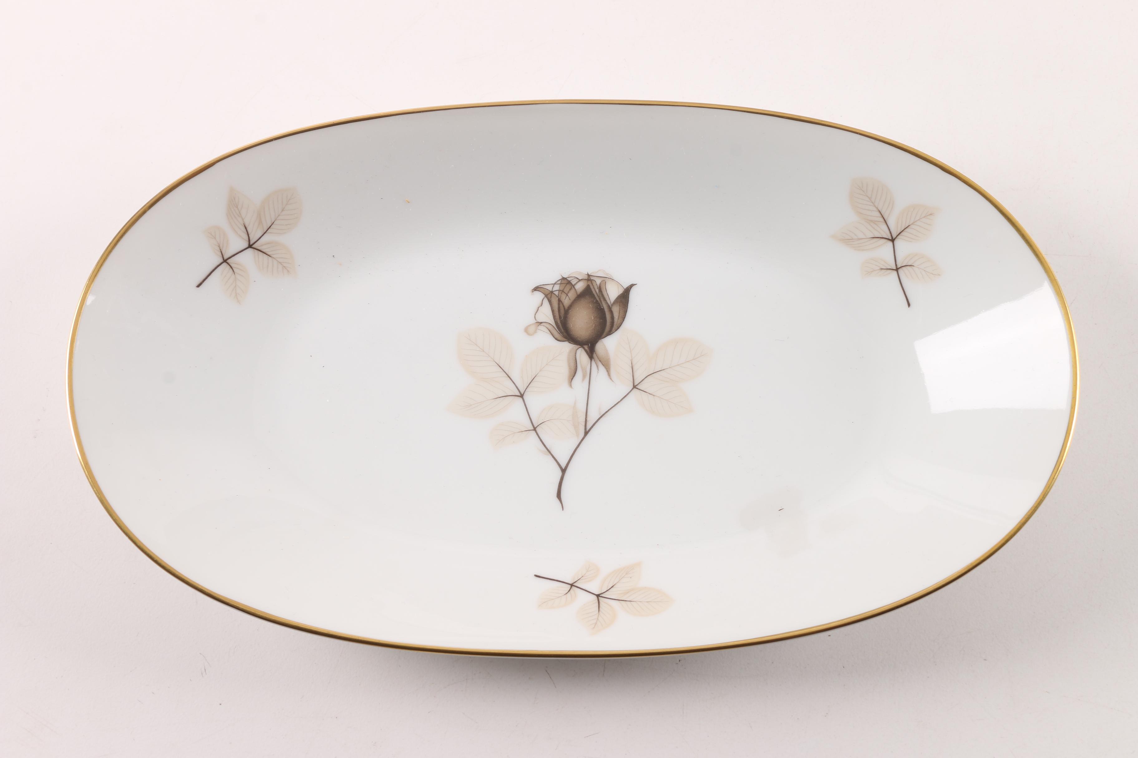 Rosenthal "Shadow Rose" Platters