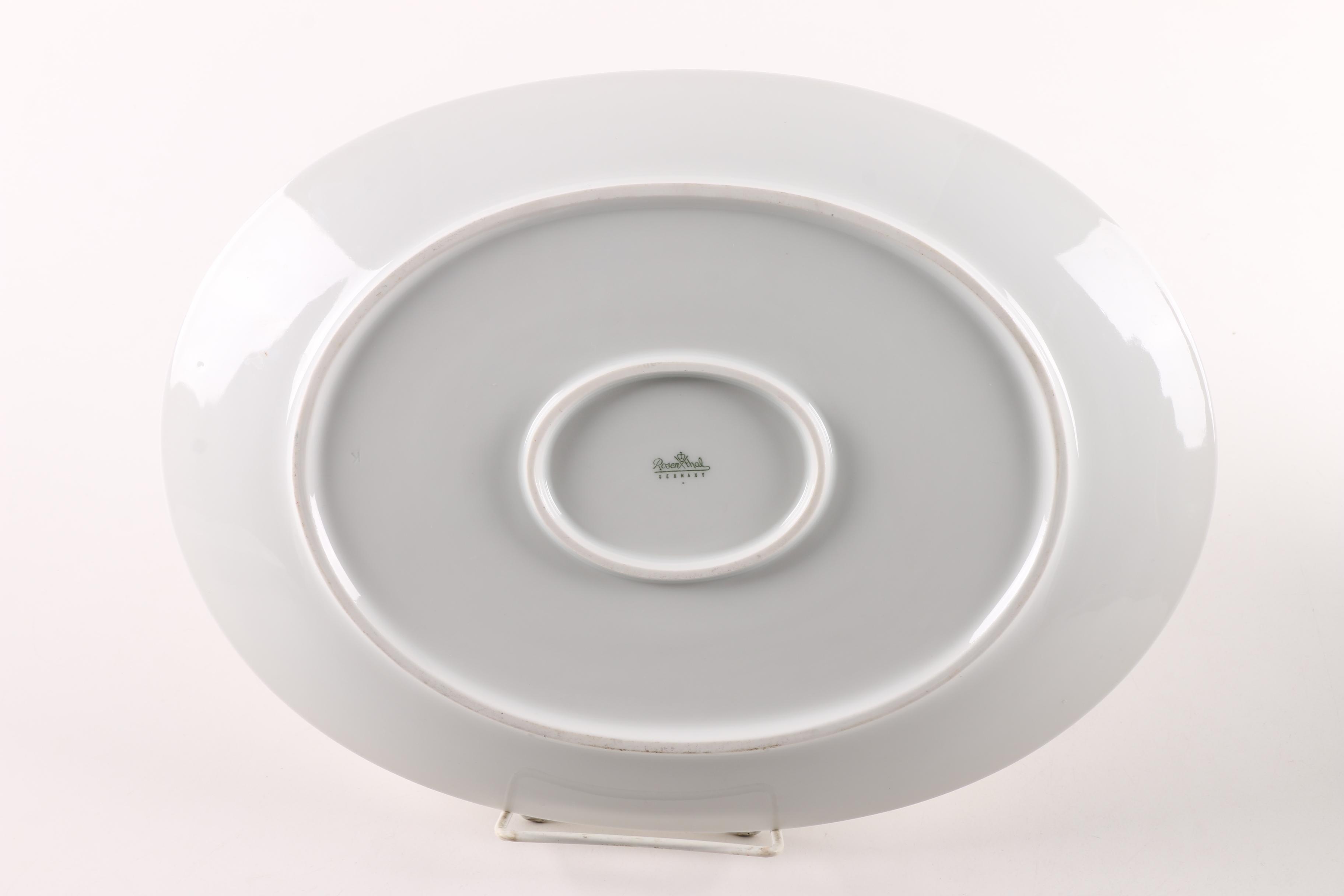 Rosenthal "Shadow Rose" Platters