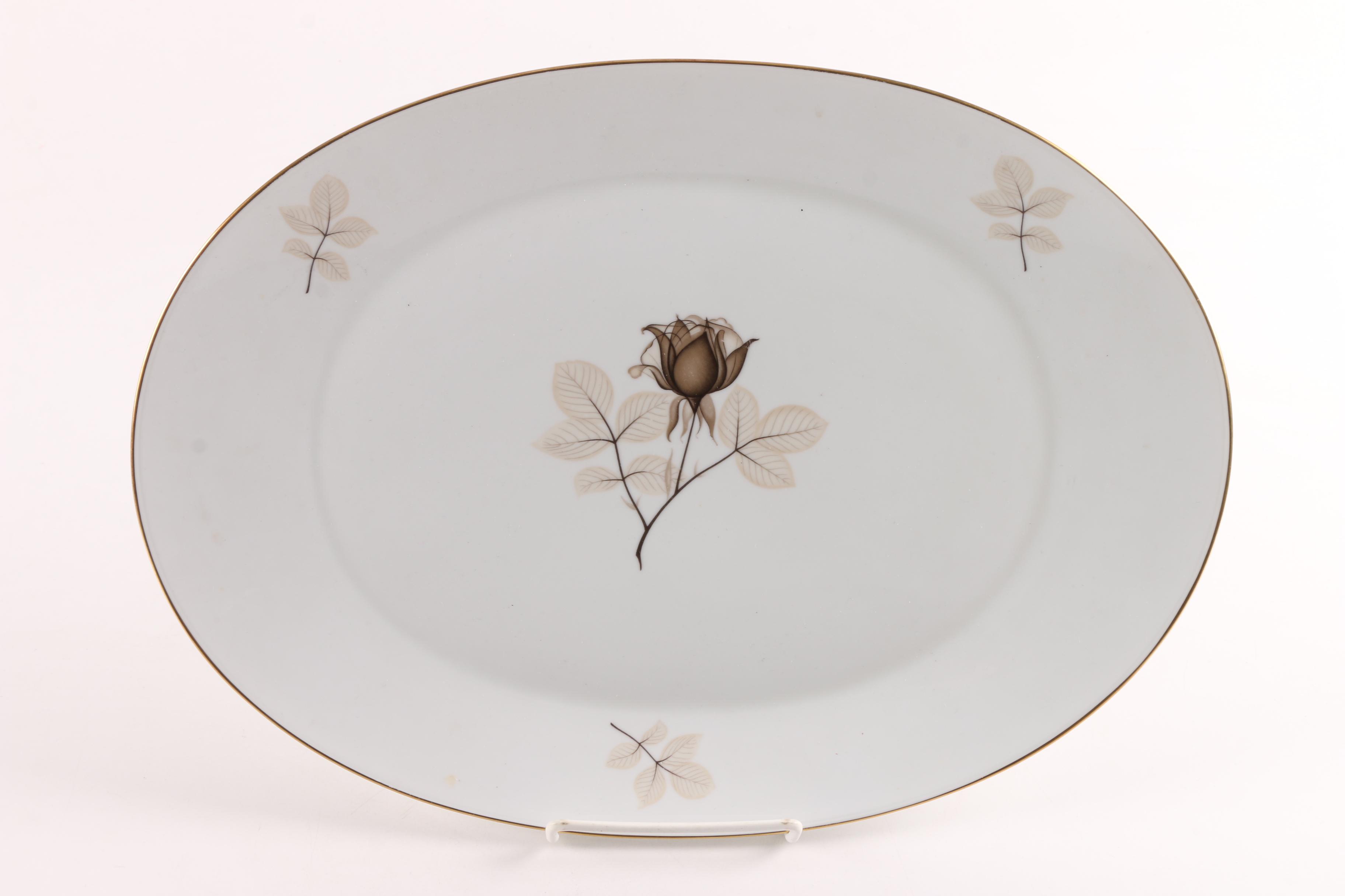 Rosenthal "Shadow Rose" Platters