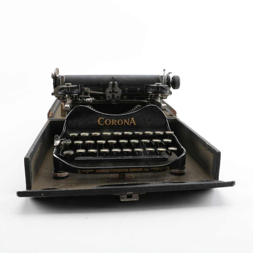 Mini Corona Typewriter