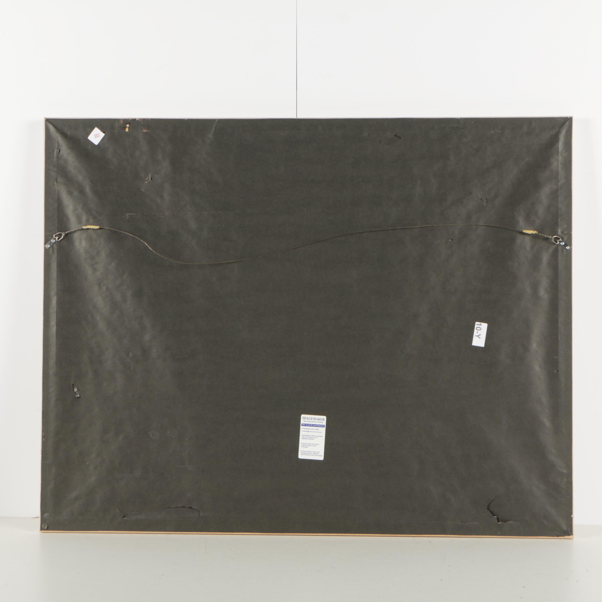 Offset Lithographic Print for Walt Disney Company "Sunday Afternoon at the Lake"