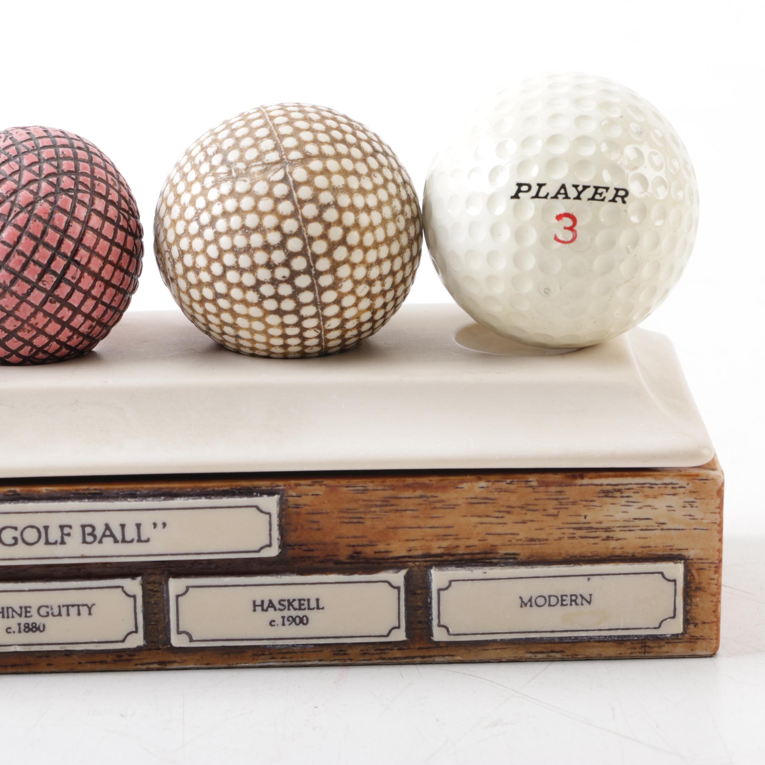 The Development of the Golf Ball Collectible Display