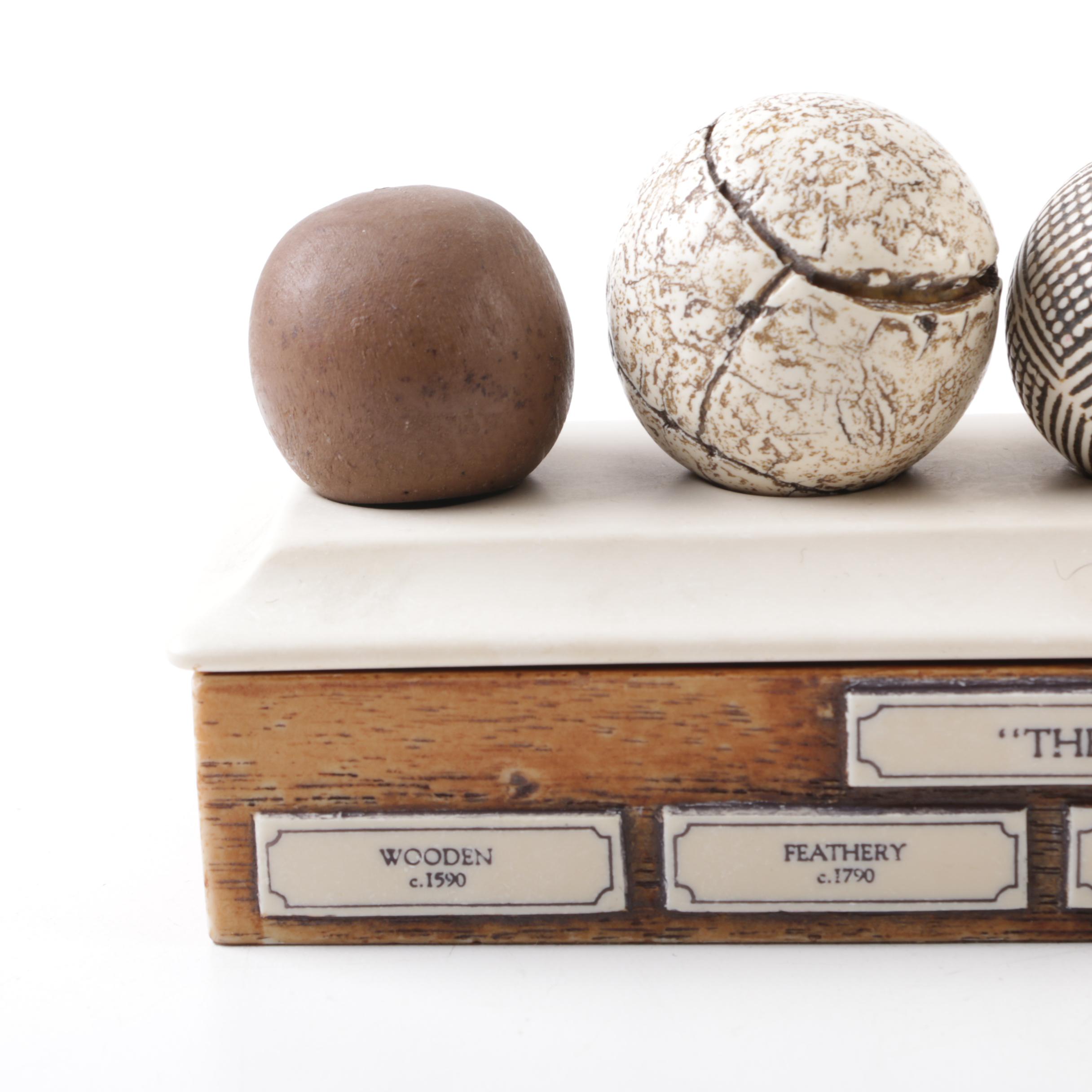 The Development of the Golf Ball Collectible Display