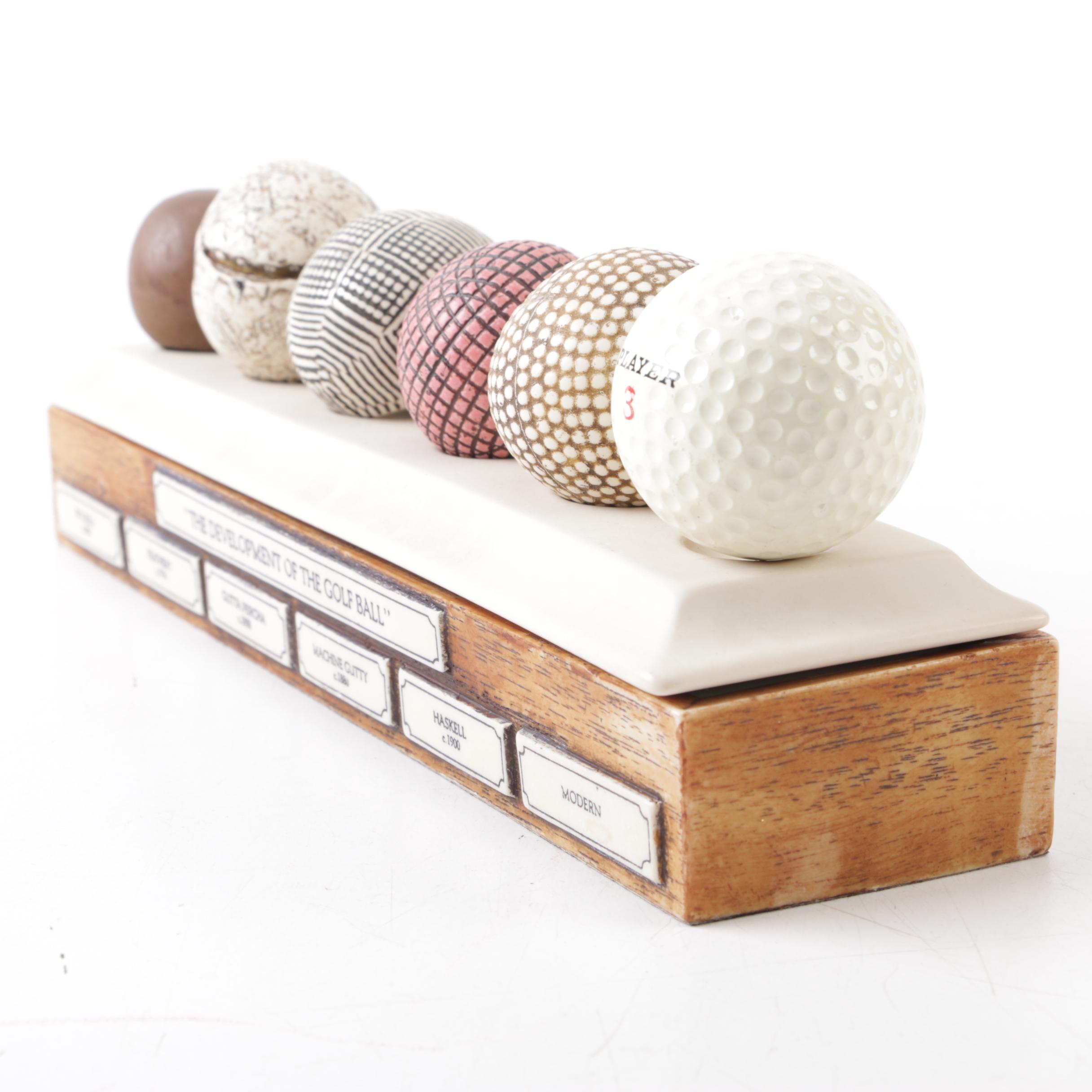 The Development of the Golf Ball Collectible Display