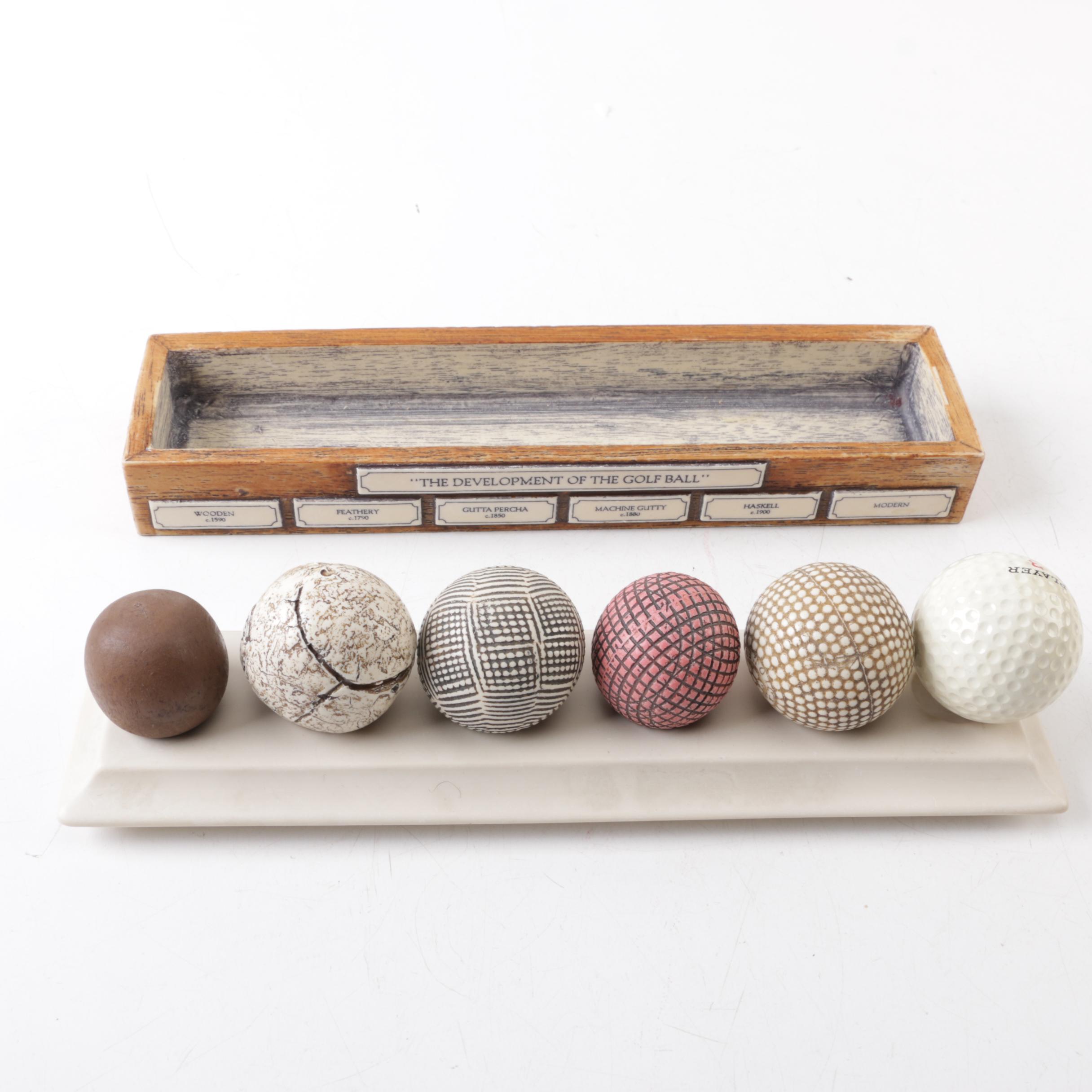 The Development of the Golf Ball Collectible Display