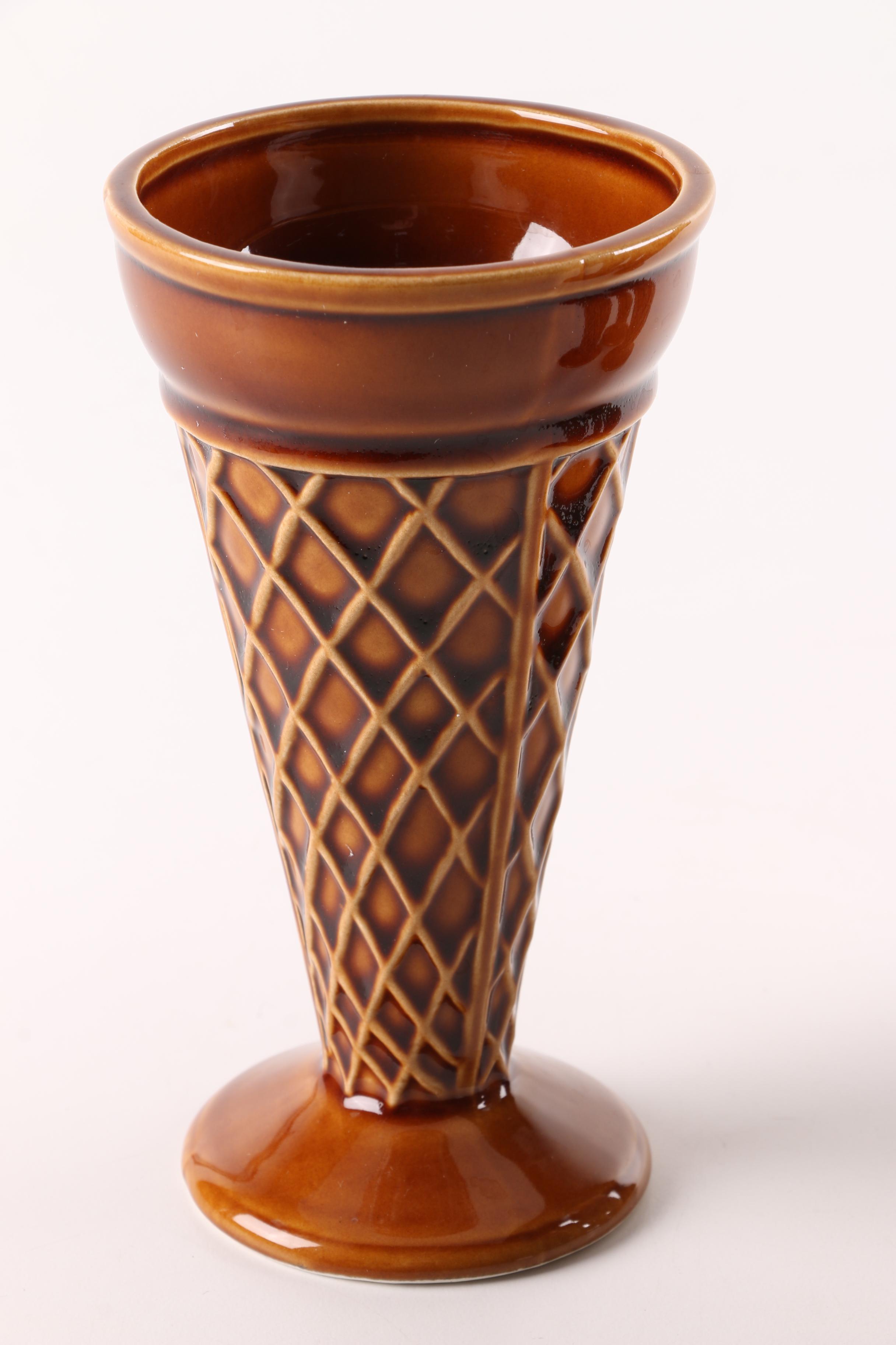 Vintage Ceramic Sundae Cups