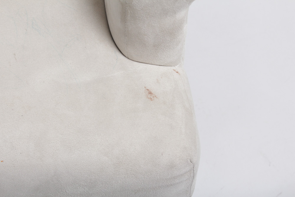 Pottery Barn Dining Chairs with Cream Upholstery