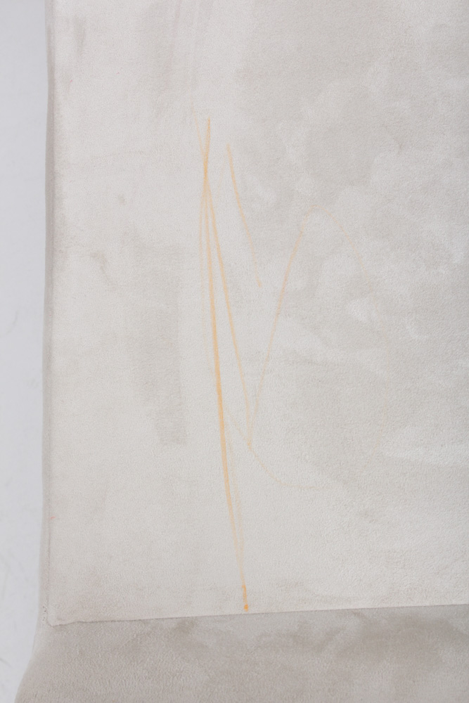 Pottery Barn Dining Chairs with Cream Upholstery