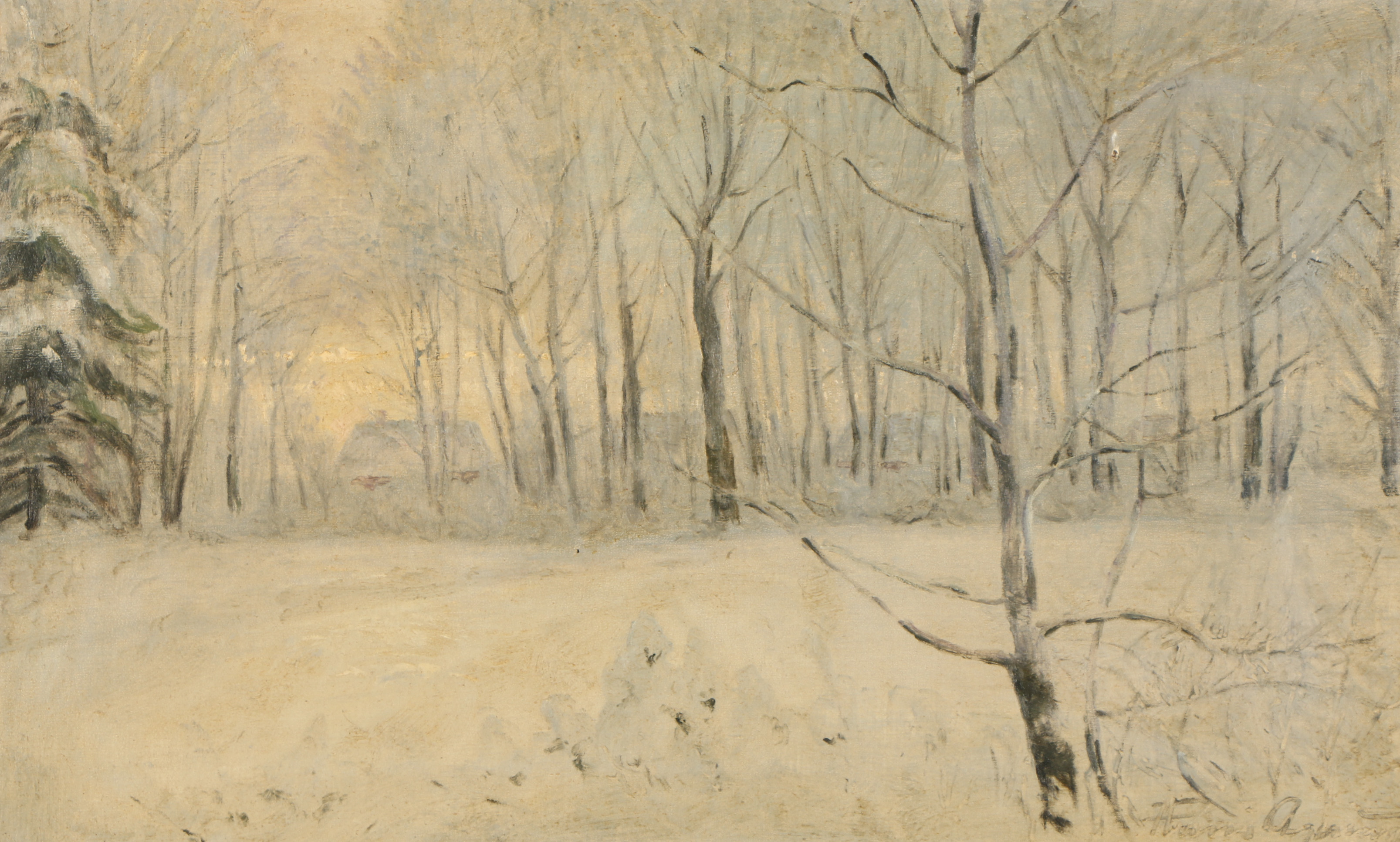 Hans Agersnap Oil Painting