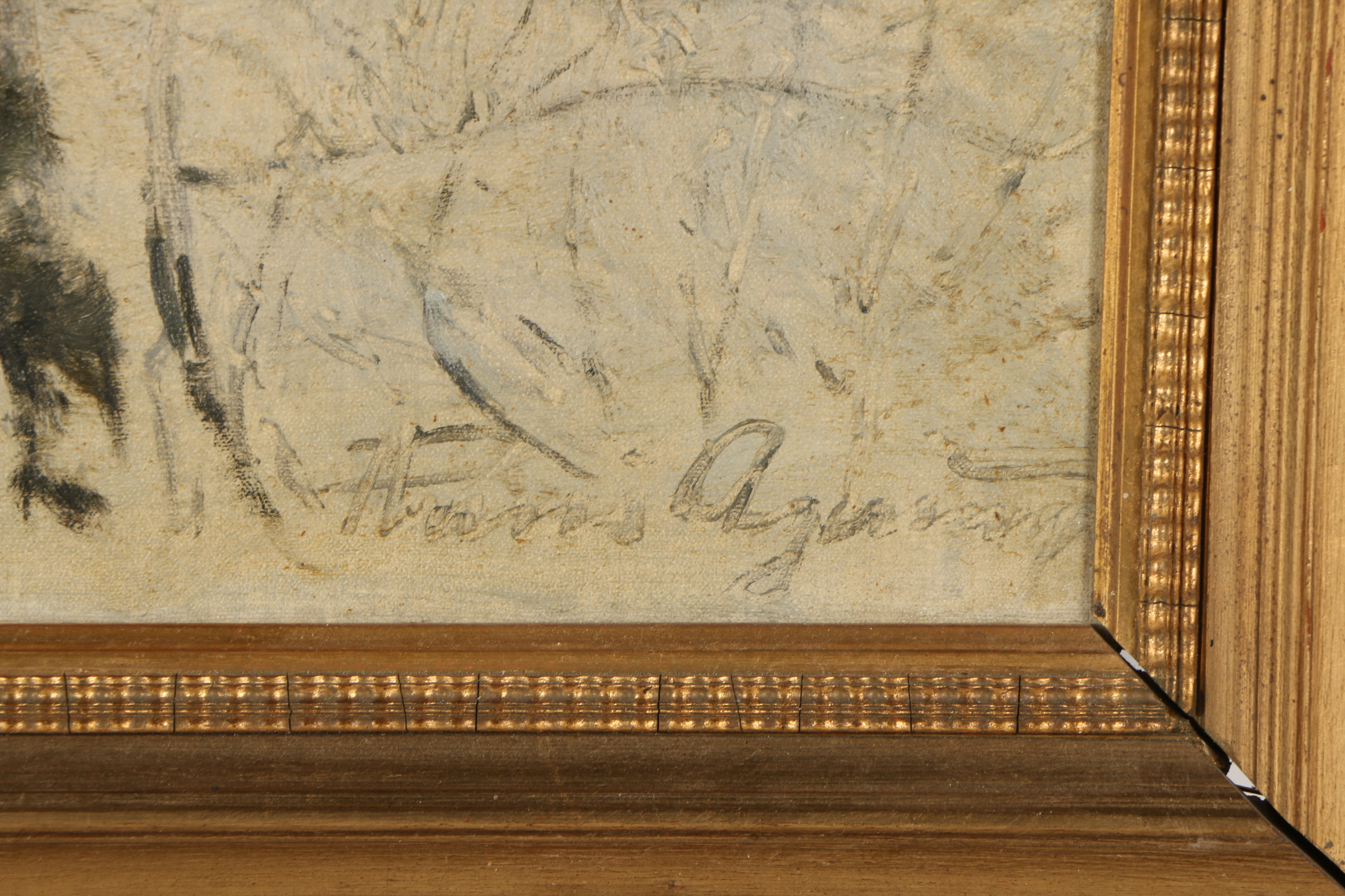 Hans Agersnap Oil Painting