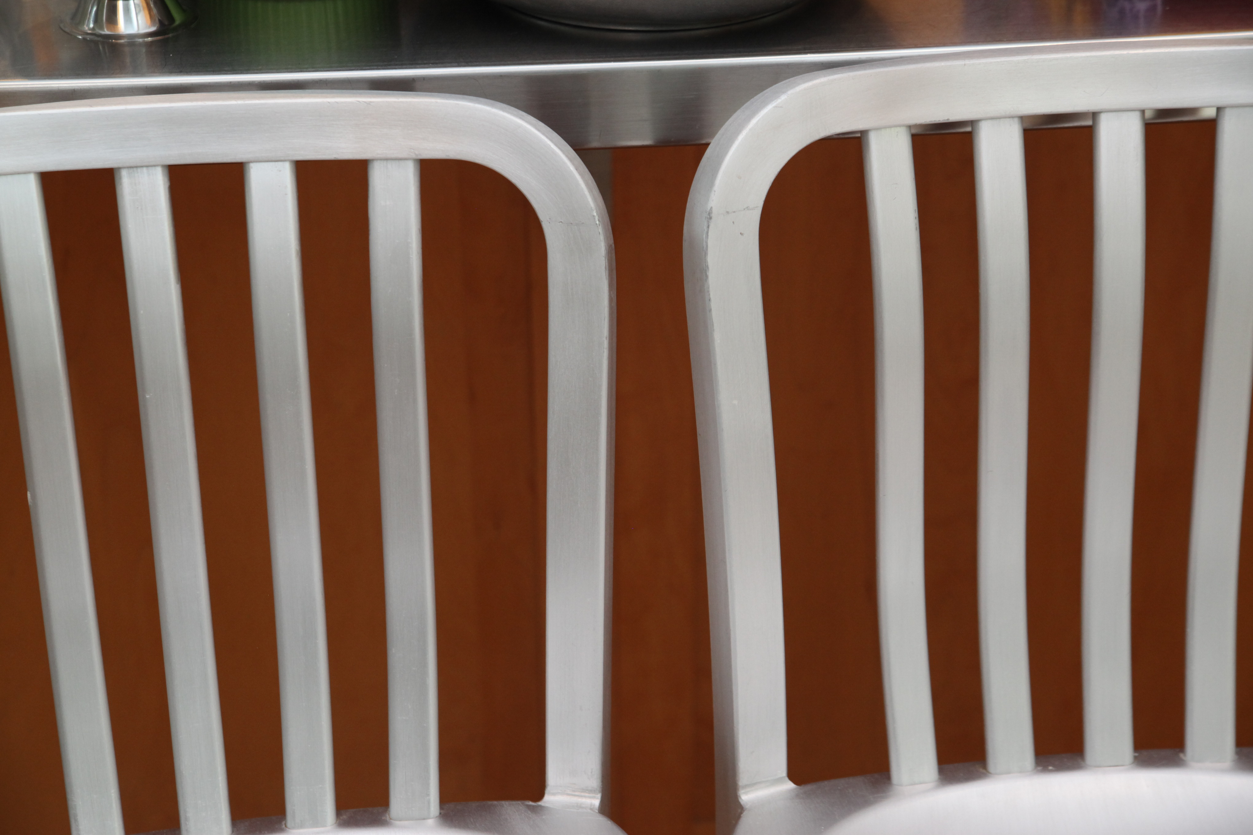 Metal Counter-Height Chairs