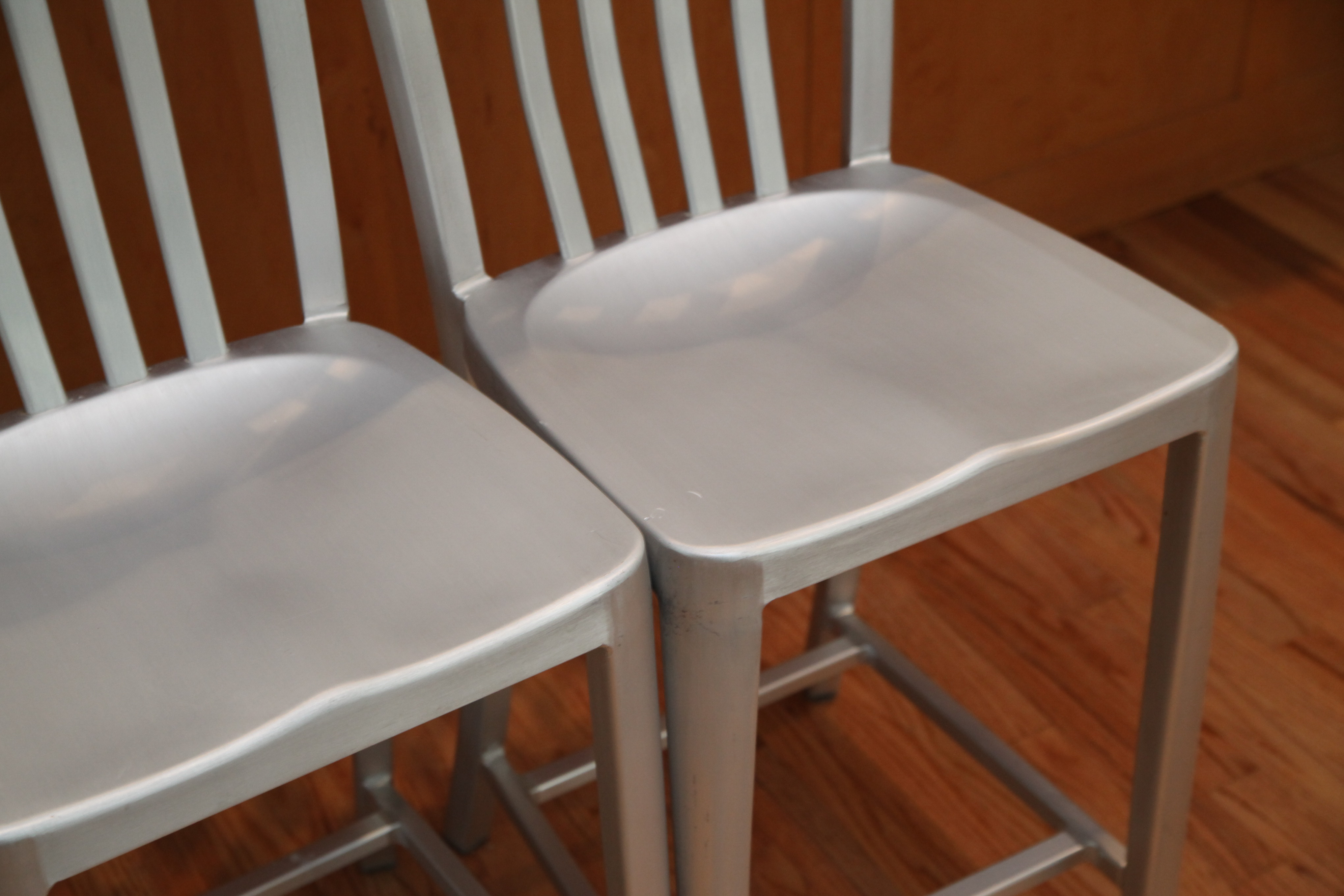 Metal Counter-Height Chairs