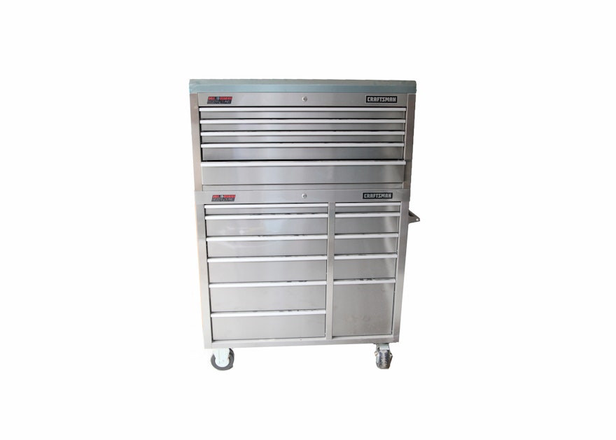 Craftsman Stainless Steel Rolling Tool Cabinet