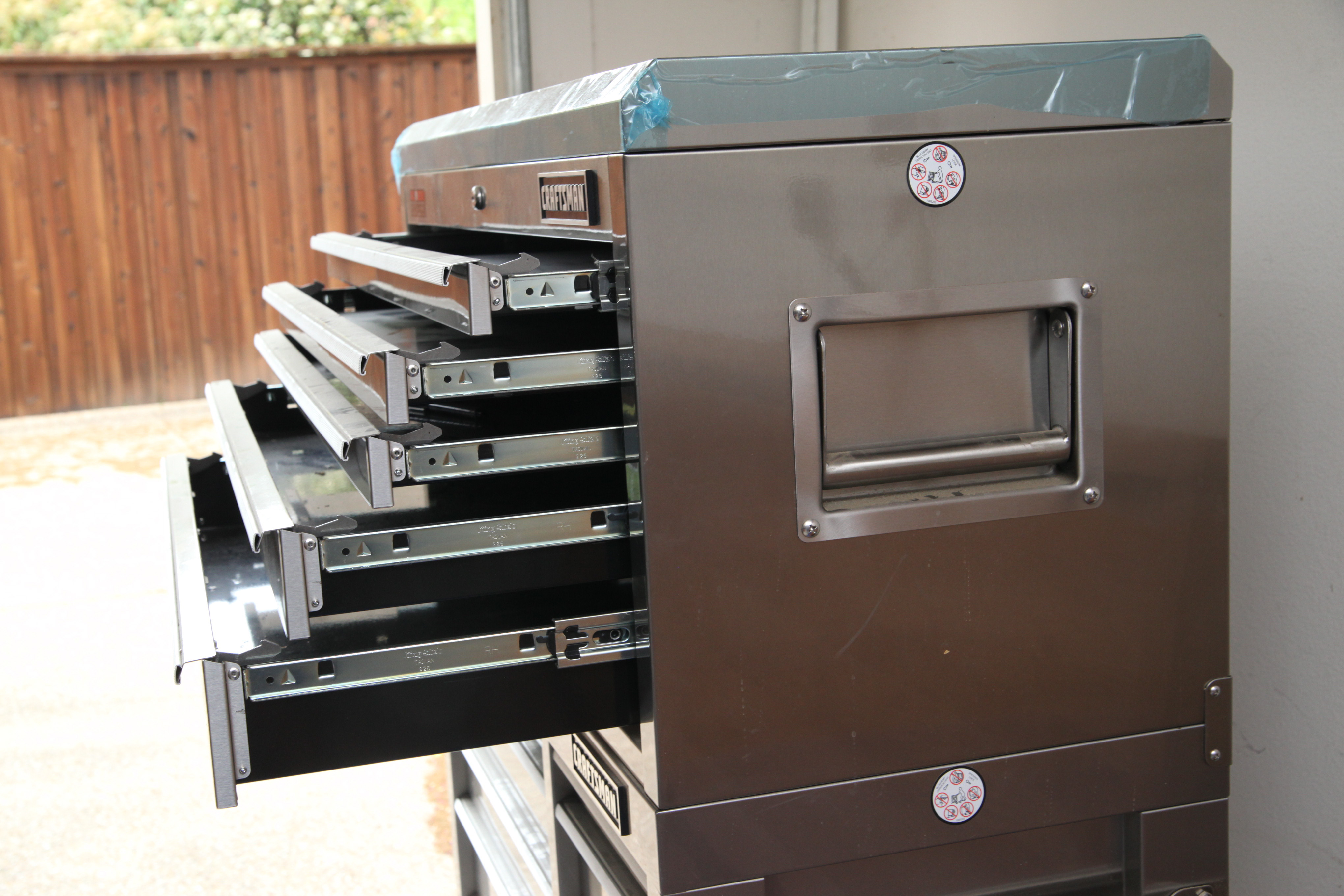 Craftsman Stainless Steel Rolling Tool Cabinet