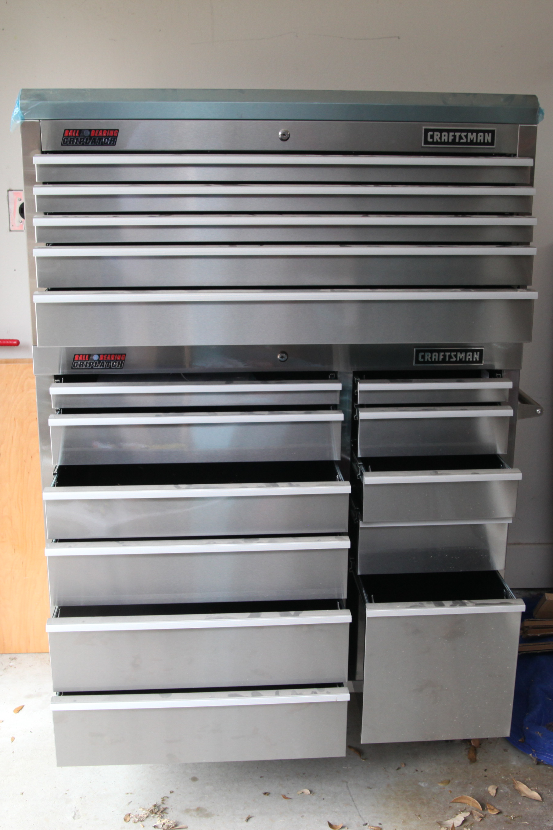 Craftsman Stainless Steel Rolling Tool Cabinet